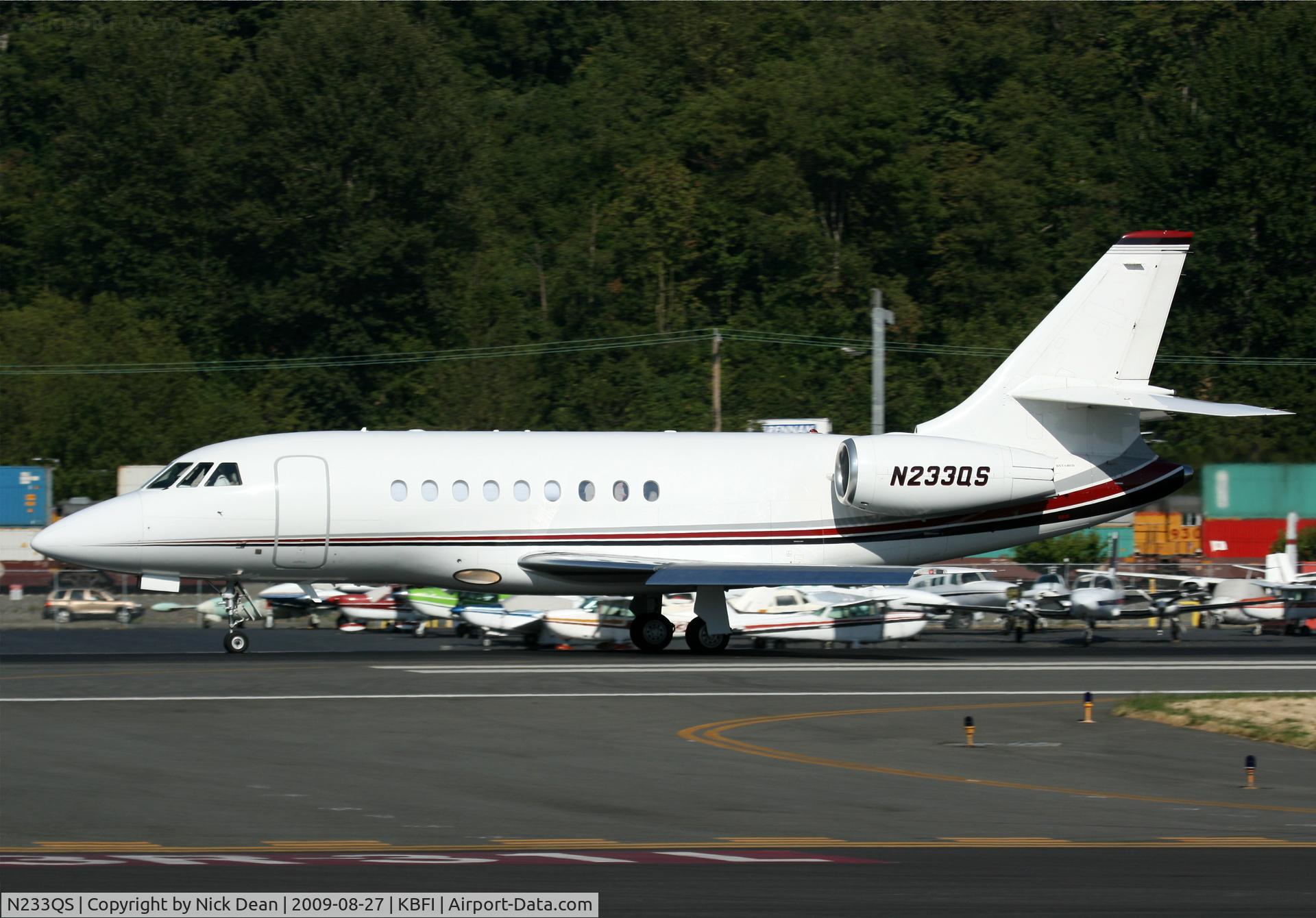 N233QS, 2006 Dassault Falcon 2000EX C/N 91, KBFI