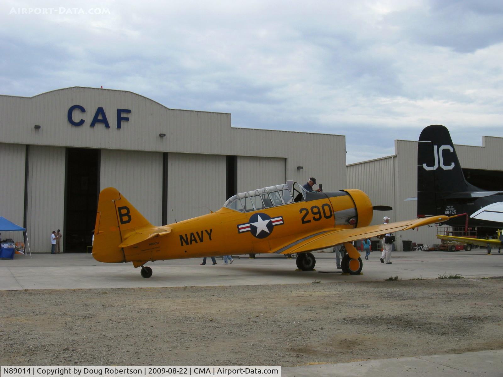N89014, 1943 North American SNJ-5 Texan Texan C/N 84865, 1943 North American SNJ-5, P&W R-1340 600 Hp radial