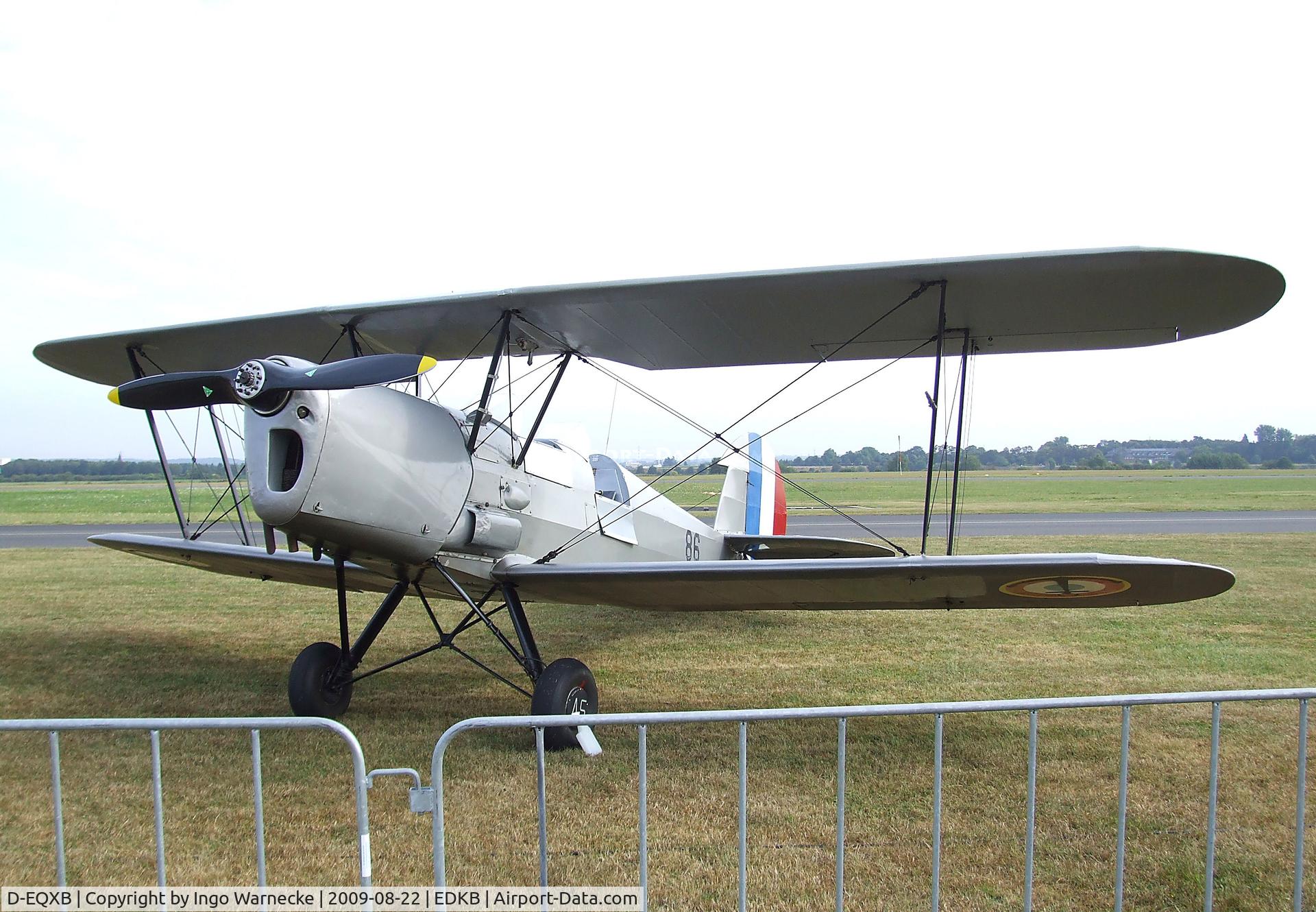 D-EQXB, 1949 Stampe-Vertongen SV-4C C/N 1086, Stampe-Vertongen SV-4C at the Bonn-Hangelar centennial jubilee airshow