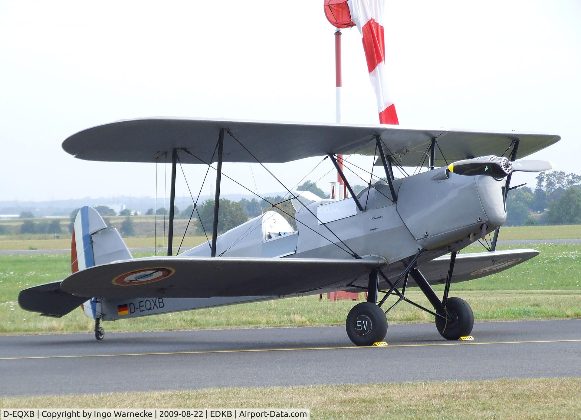 D-EQXB, 1949 Stampe-Vertongen SV-4C C/N 1086, Stampe-Vertongen SV-4C at the Bonn-Hangelar centennial jubilee airshow