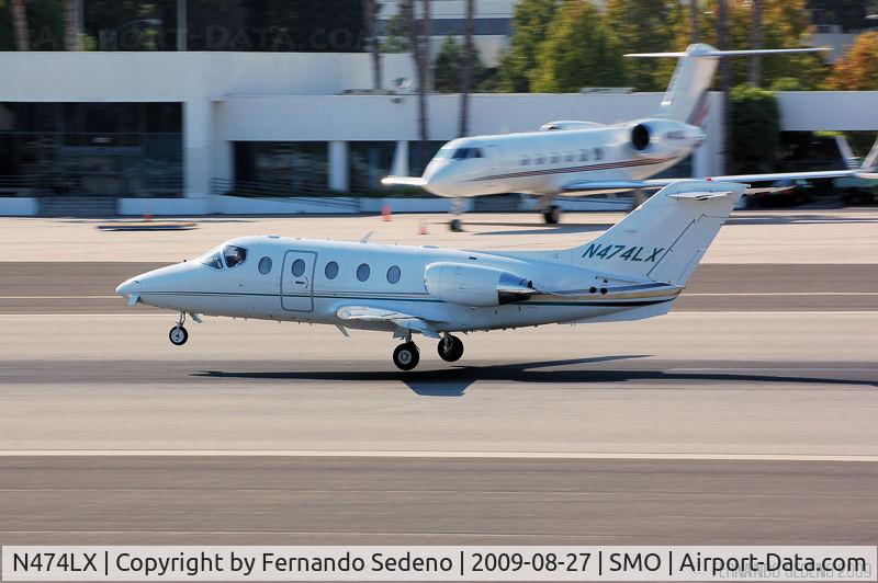 N474LX, 2008 Raytheon Hawker 400XP C/N RK-541, At SMO.