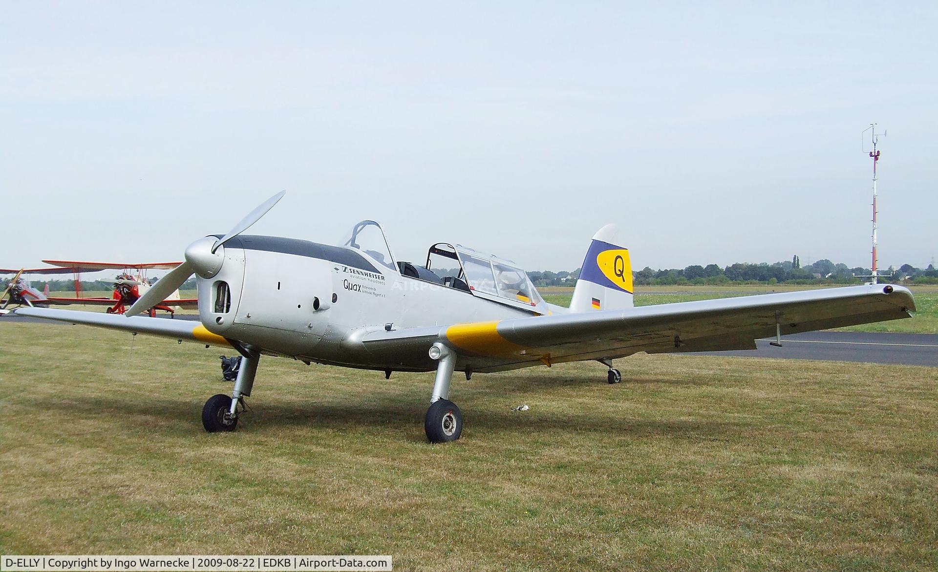 D-ELLY, 1950 De Havilland DHC-1 Chipmunk 22 C/N C1/0584, De Havilland Canada DHC-1 Chipmunk 20 at the Bonn-Hangelar centennial jubilee airshow