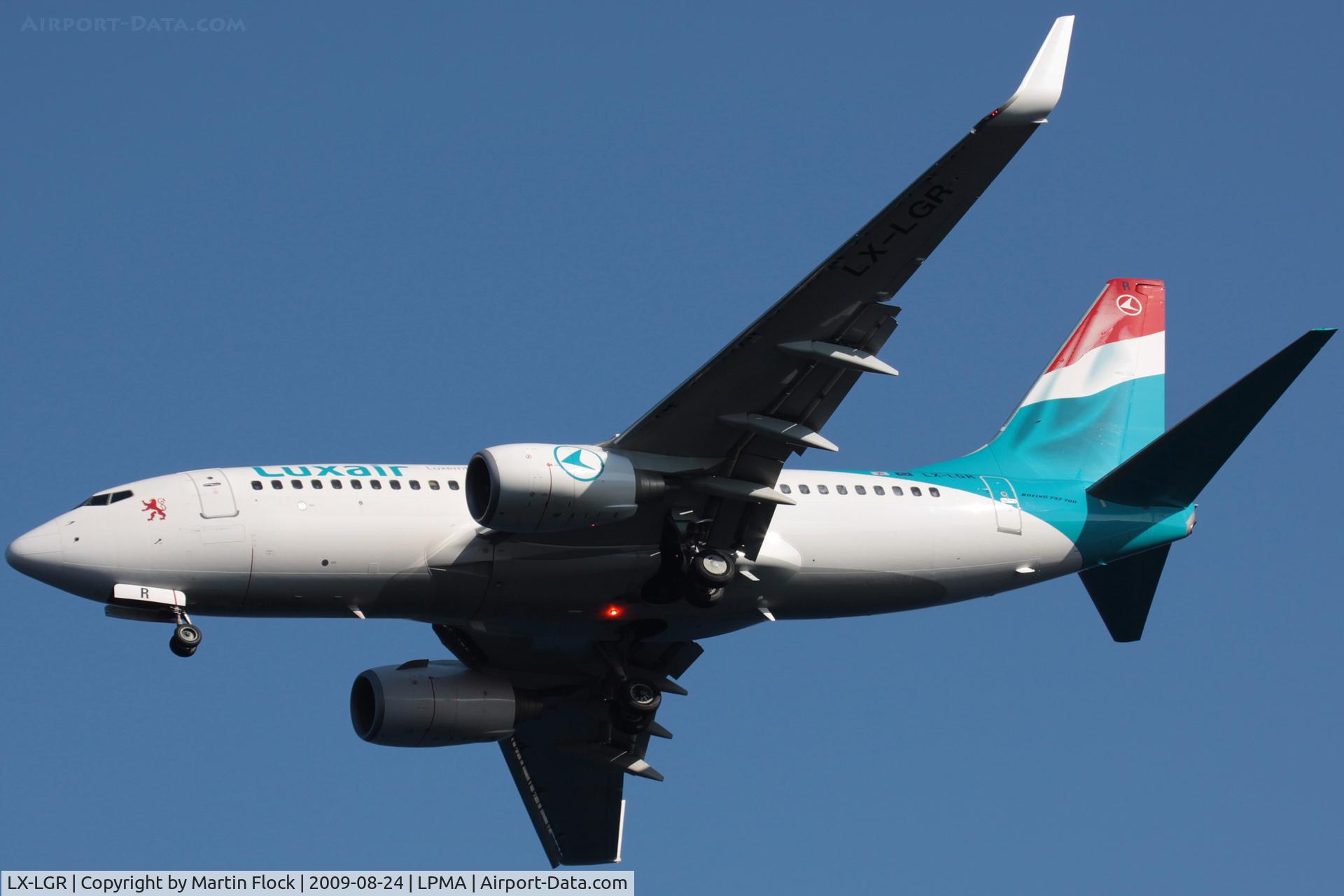 LX-LGR, 2004 Boeing 737-7C9 C/N 33803, .