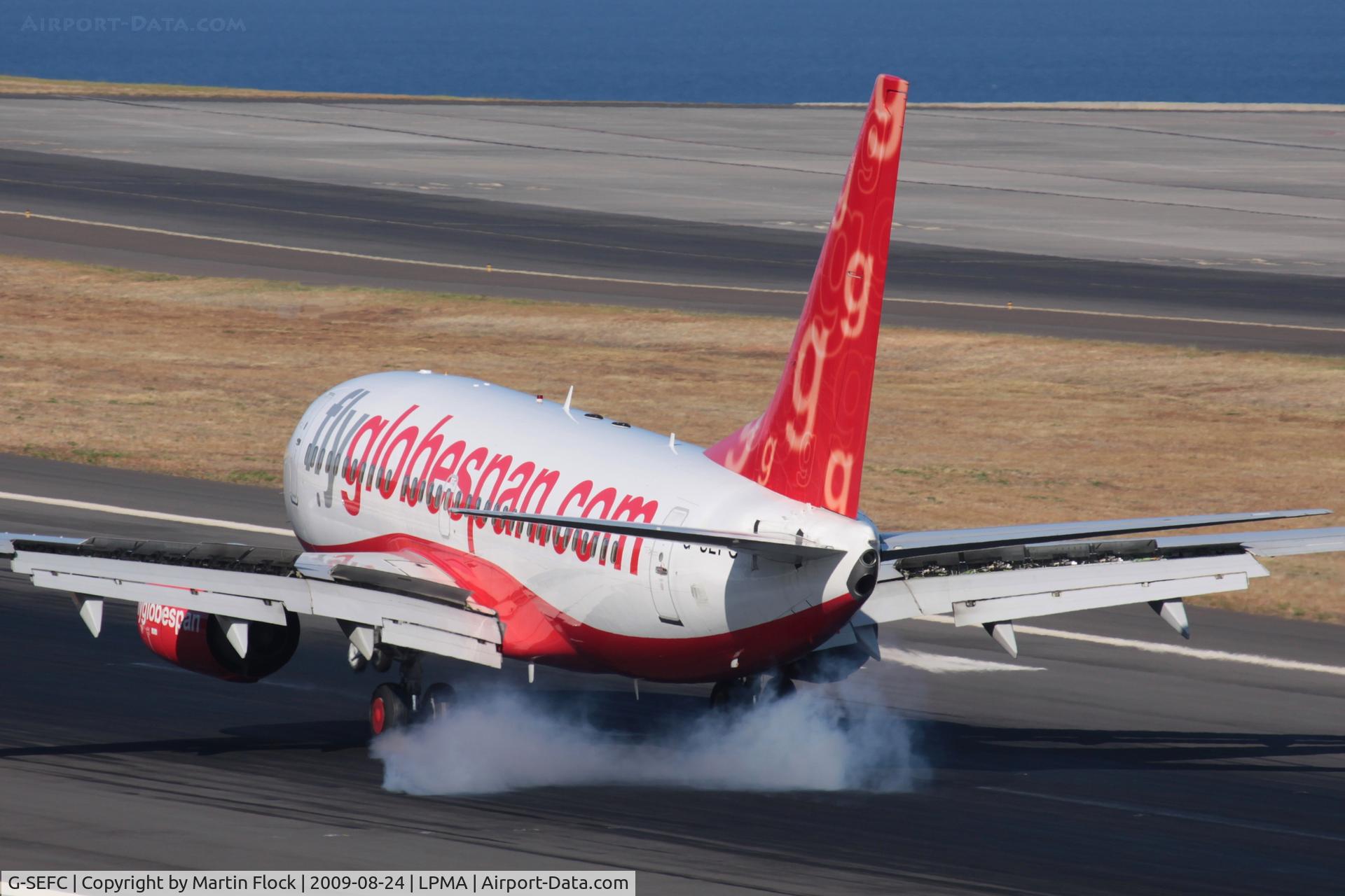 G-SEFC, 2007 Boeing 737-7Q8 C/N 30687, .