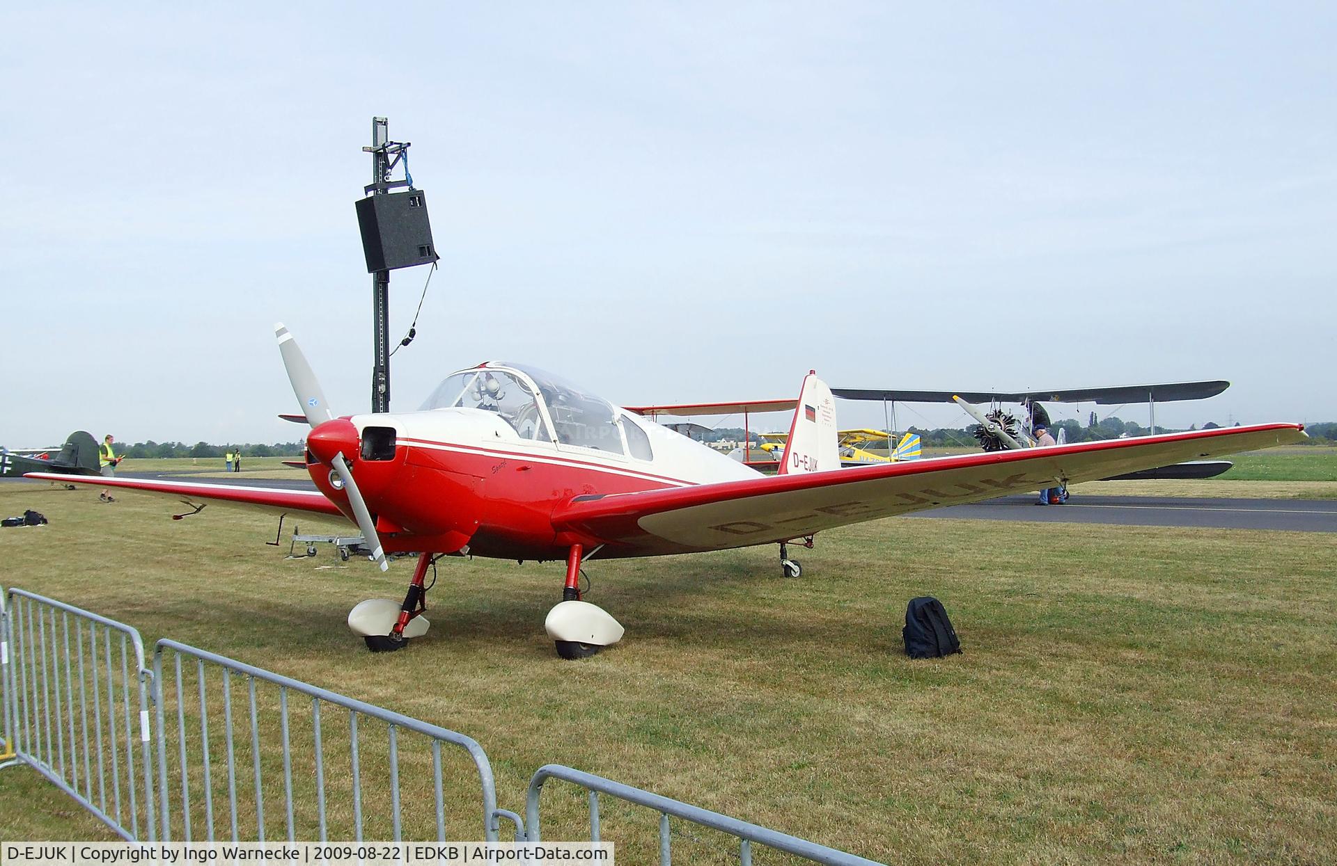 D-EJUK, 1959 Klemm Kl-107B C/N 124, Klemm Kl 107B at the Bonn-Hangelar centennial jubilee airshow