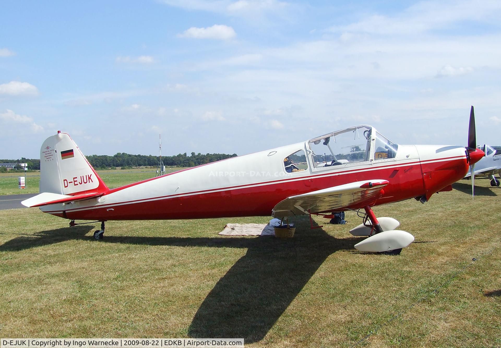 D-EJUK, 1959 Klemm Kl-107B C/N 124, Klemm Kl 107B at the Bonn-Hangelar centennial jubilee airshow