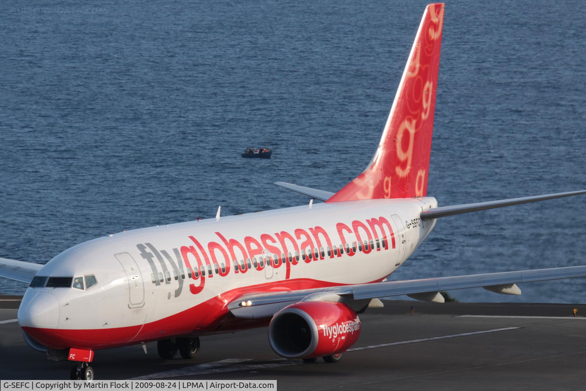 G-SEFC, 2007 Boeing 737-7Q8 C/N 30687, .