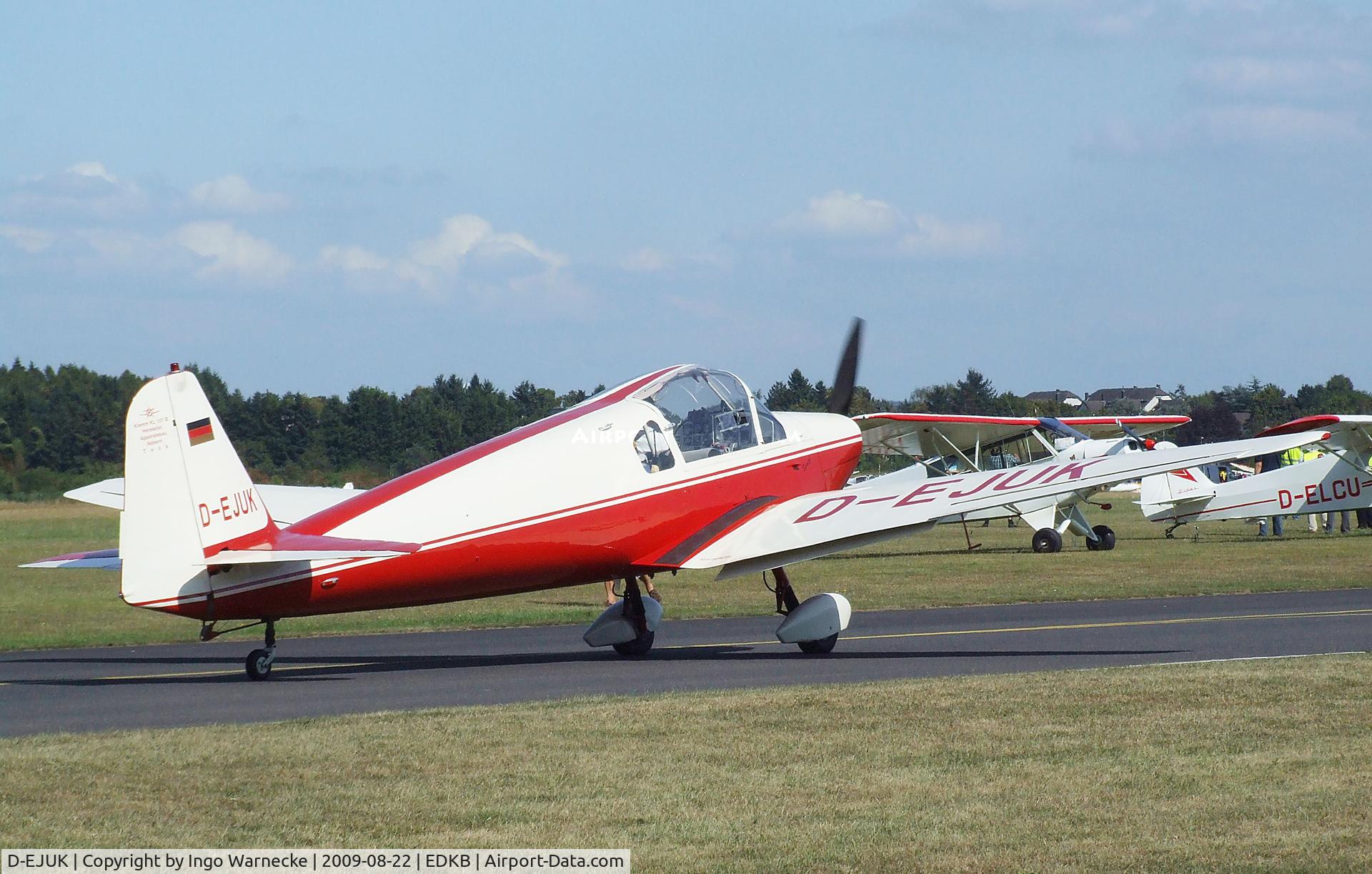 D-EJUK, 1959 Klemm Kl-107B C/N 124, Klemm Kl 107B at the Bonn-Hangelar centennial jubilee airshow