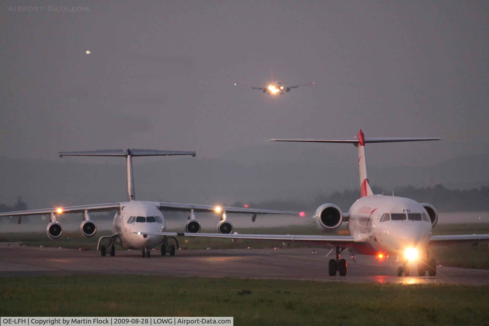 OE-LFH, 1995 Fokker 70 (F-28-0070) C/N 11554, .