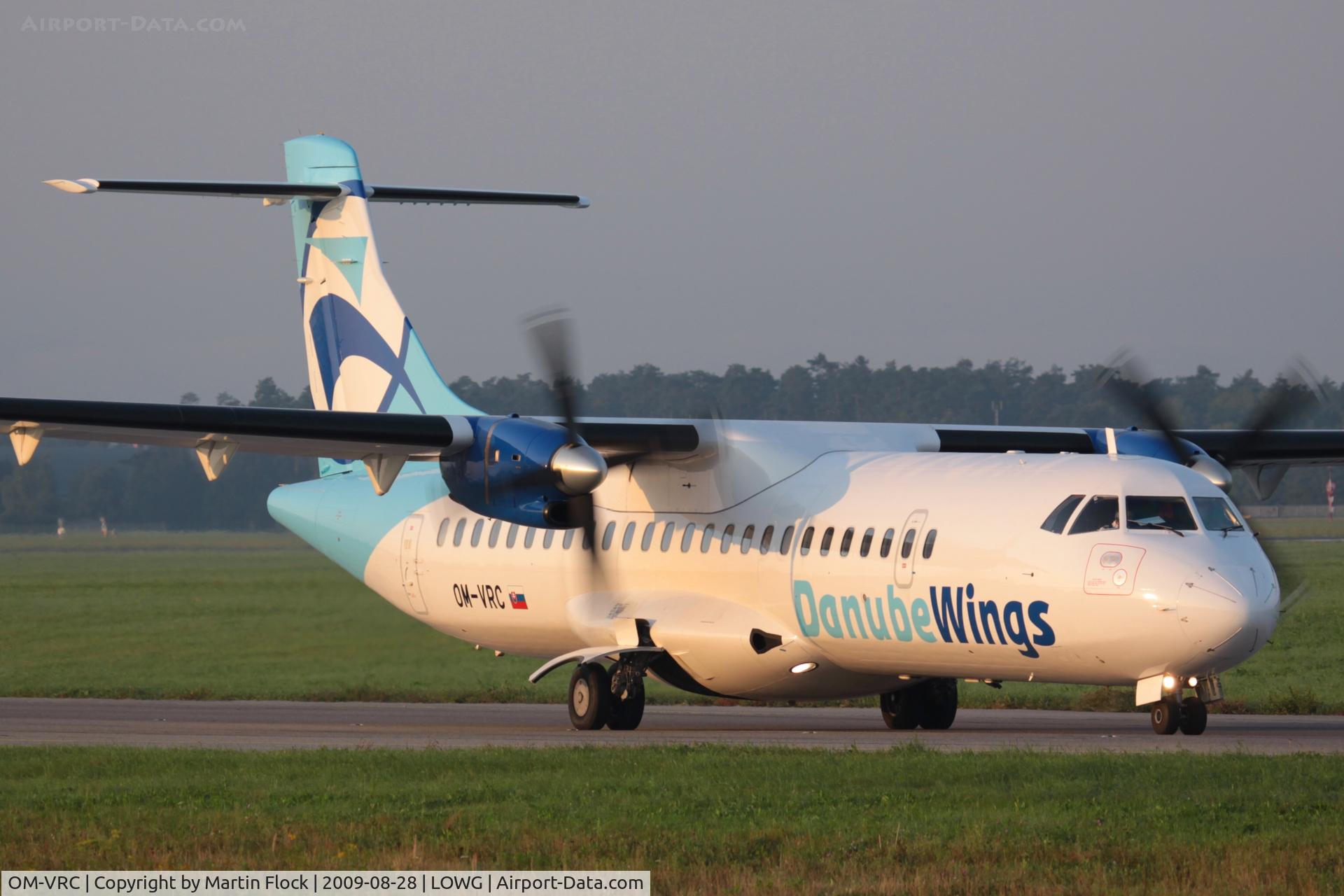 OM-VRC, 1992 ATR 72-202 C/N 307, .
