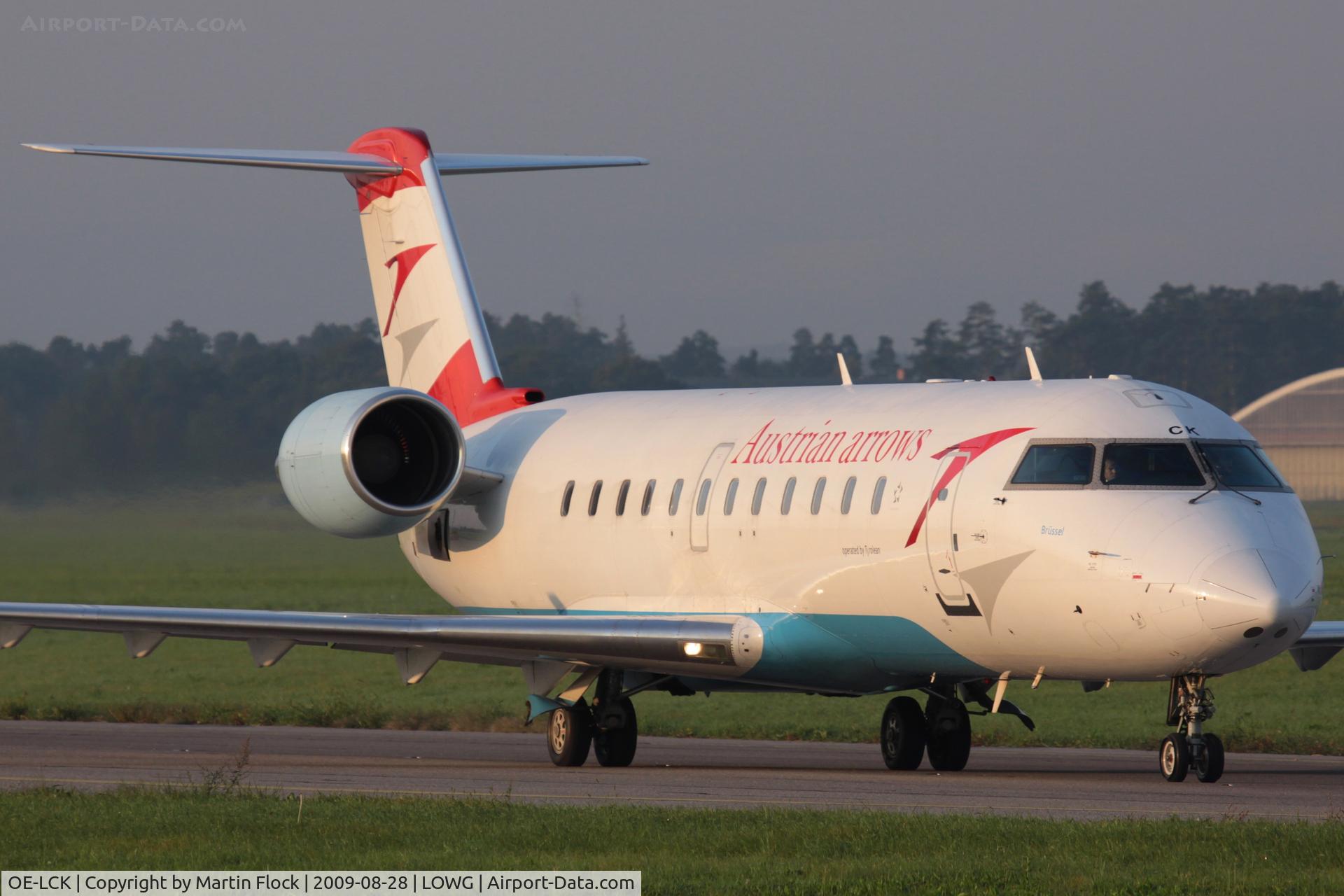 OE-LCK, 1997 Canadair CRJ-200LR (CL-600-2B19) C/N 7148, .