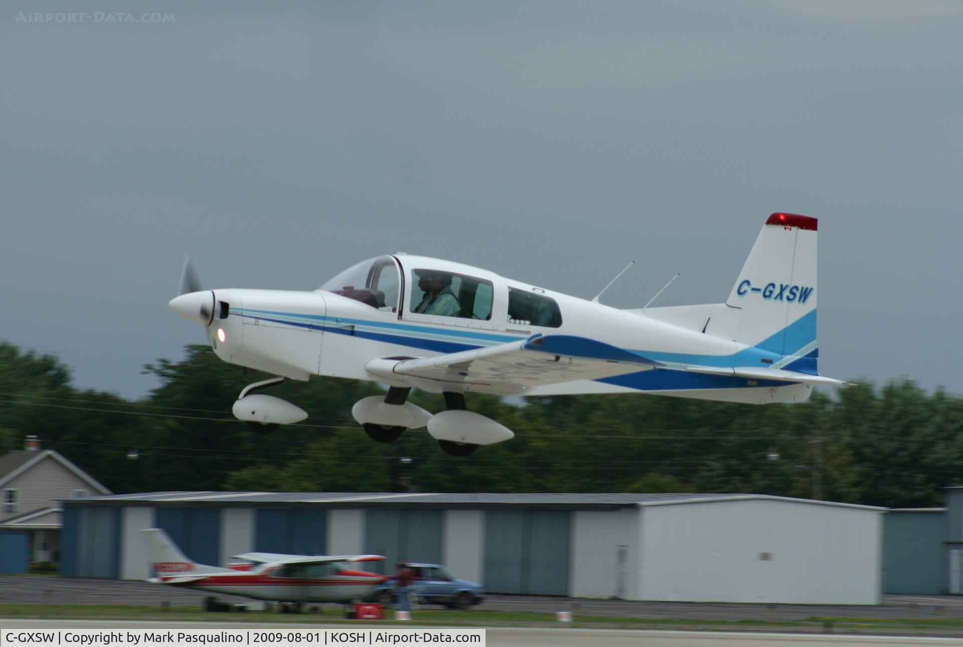 C-GXSW, 1972 American Aviation AA-5 Traveler C/N AA5-0087, AA-5