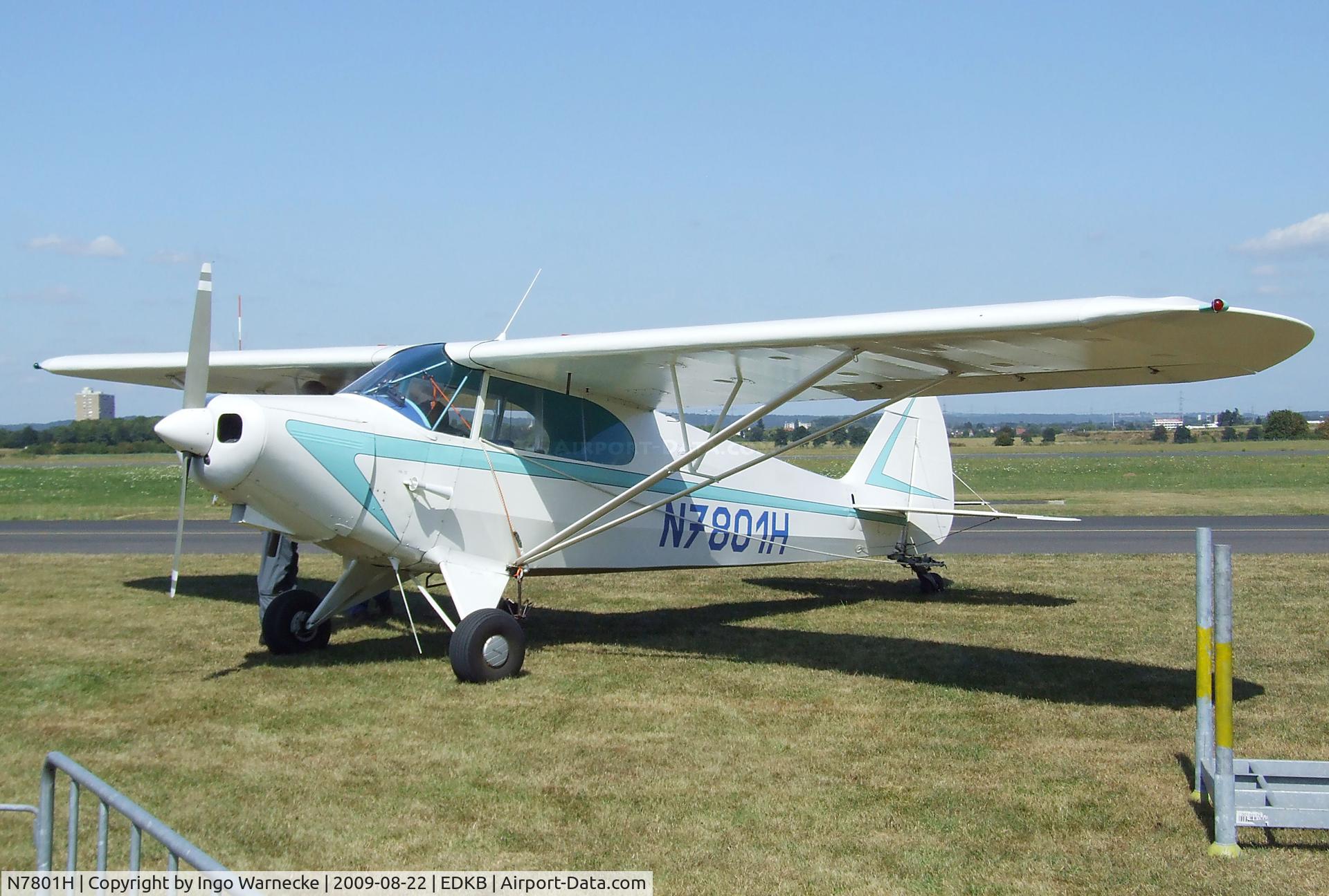 N7801H, 1946 Piper PA-12 Super Cruiser C/N 12-698, Piper PA-12 Super Cruiser at the Bonn-Hangelar centennial jubilee airshow