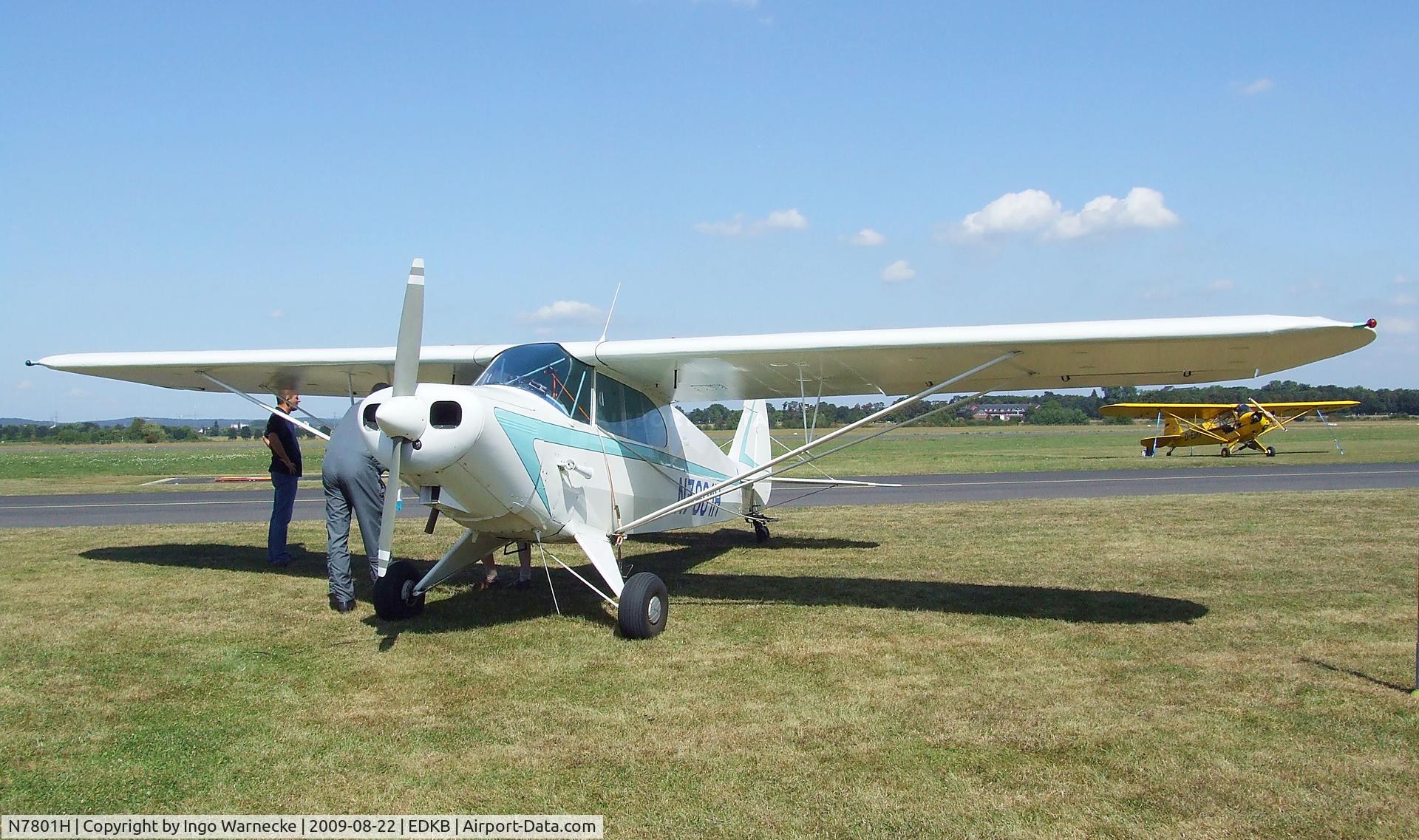 N7801H, 1946 Piper PA-12 Super Cruiser C/N 12-698, Piper PA-12 Super Cruiser at the Bonn-Hangelar centennial jubilee airshow