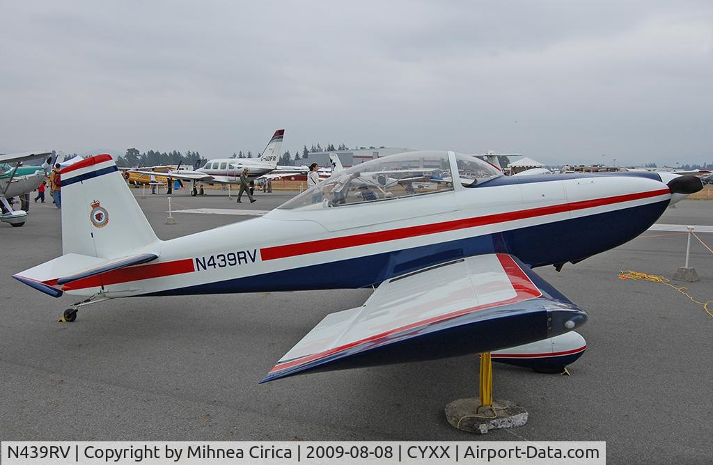 N439RV, 2005 Vans RV-8 C/N 81030, Part of the static display at the Abbotsford 2009 Airshow