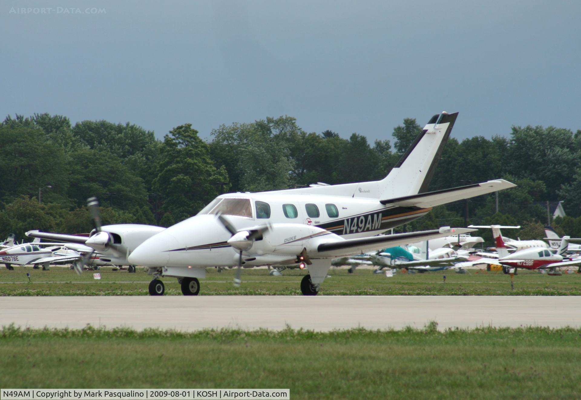 N49AM, 1976 Beech B-60 Duke C/N P-406, Beech B60