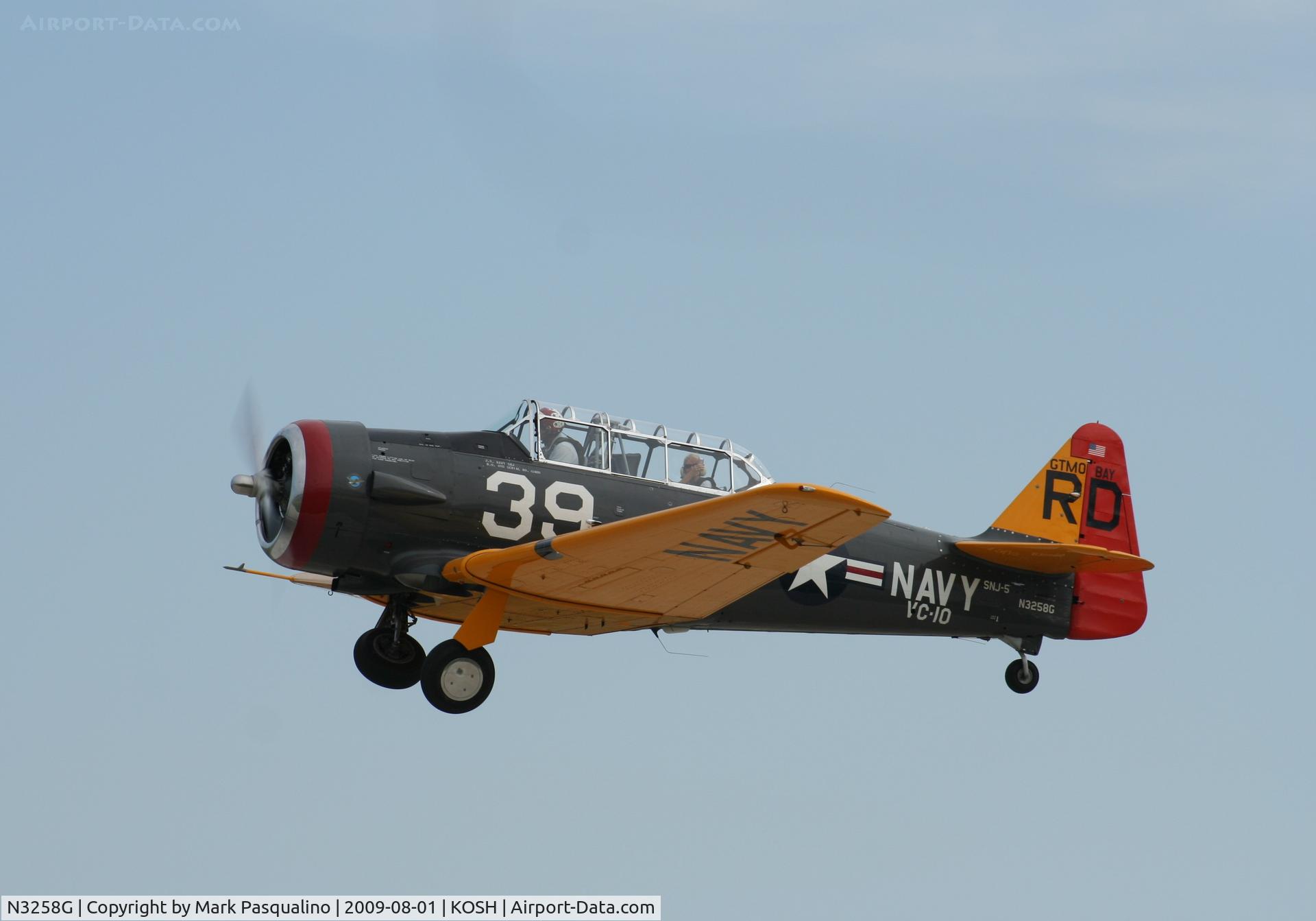 N3258G, North American AT-6D Texan C/N 43839, North American AT-6D