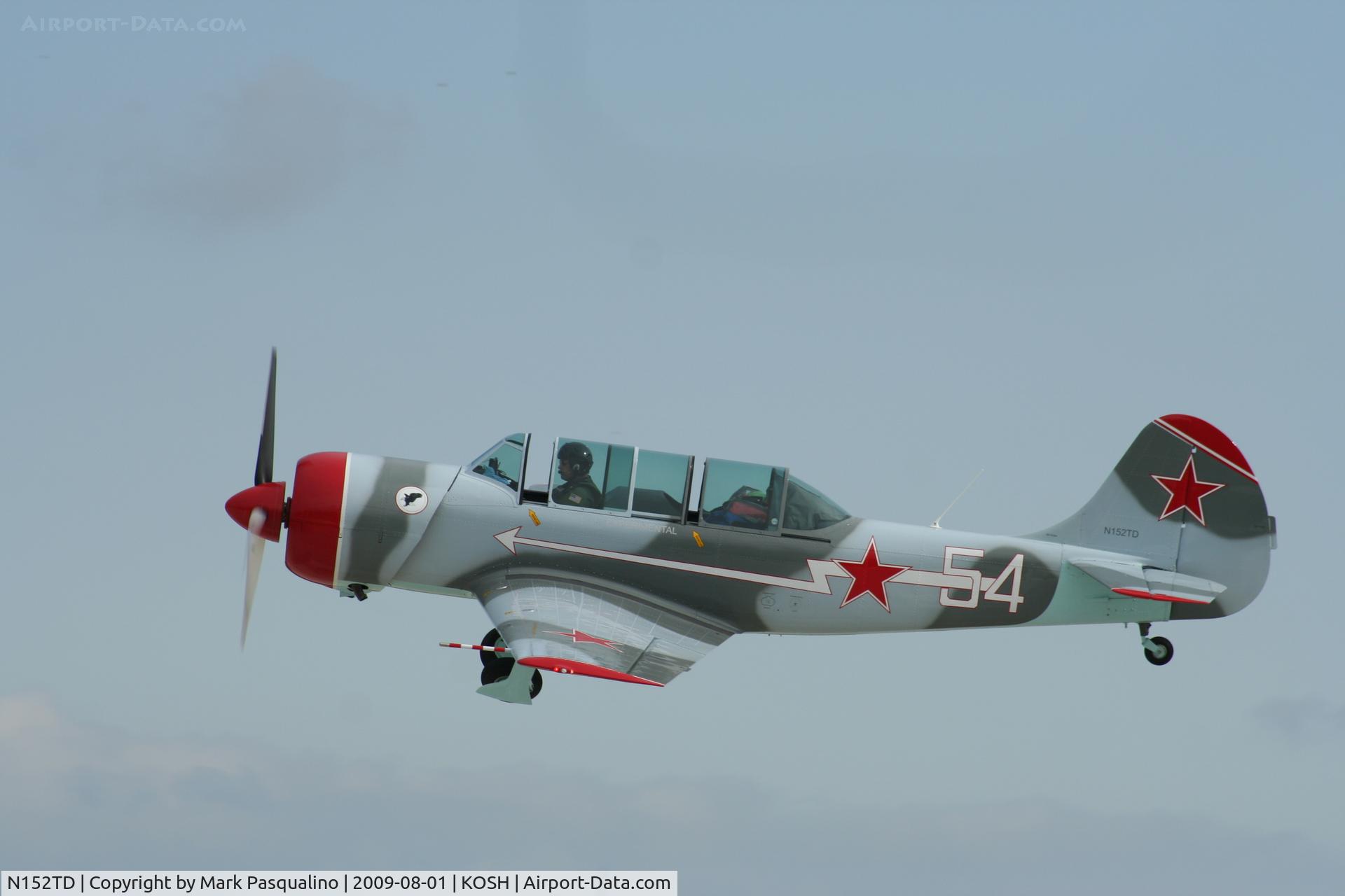 N152TD, 1984 Yakovlev (Aerostar) Yak-52TD C/N 844103, YAK-52TD