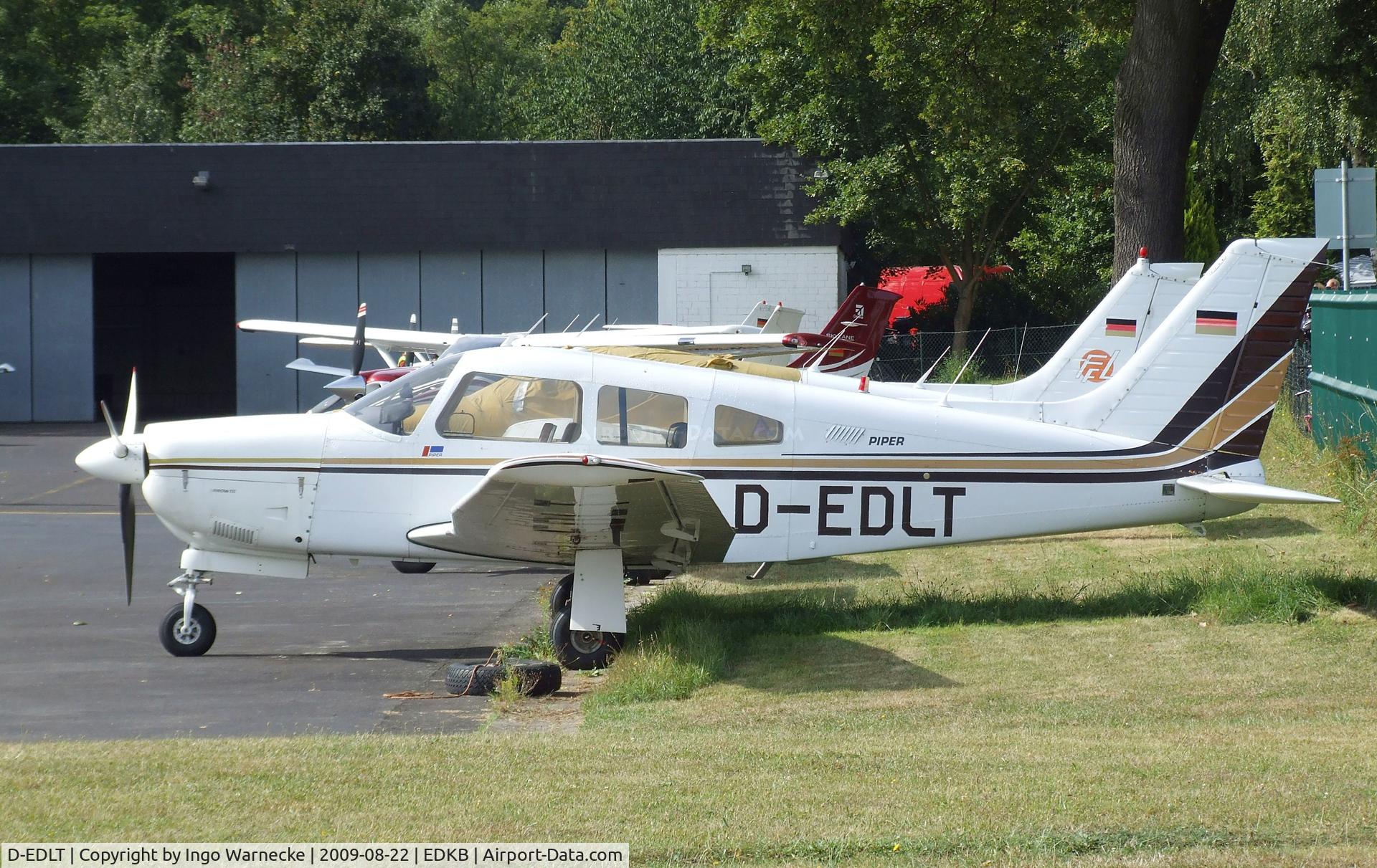 D-EDLT, 1978 Piper PA-28R-201 Cherokee Arrow III C/N 28R-7837093, Piper PA-28R-201 Arrow III at the Bonn-Hangelar centennial jubilee airshow