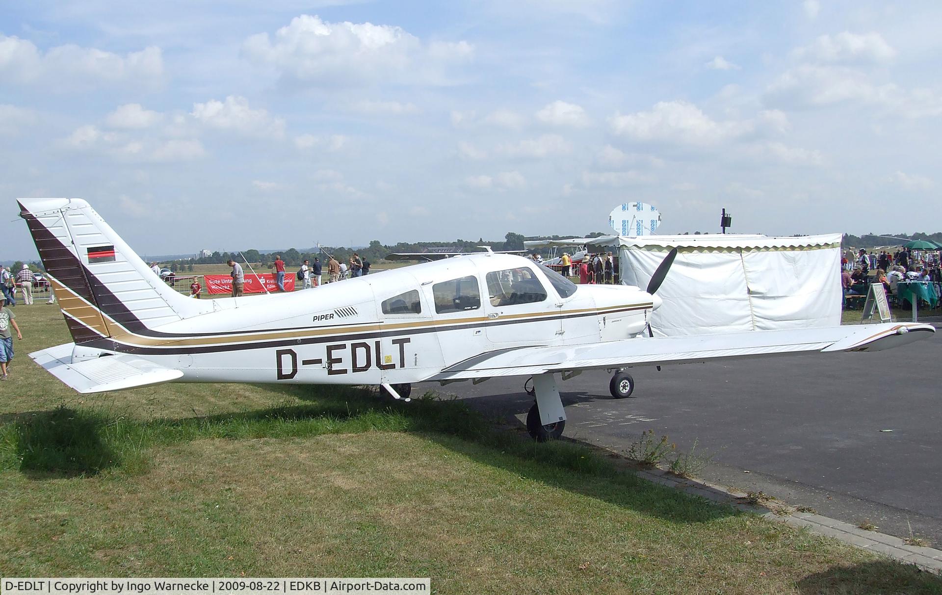 D-EDLT, 1978 Piper PA-28R-201 Cherokee Arrow III C/N 28R-7837093, Piper PA-28R-201 Arrow III at the Bonn-Hangelar centennial jubilee airshow