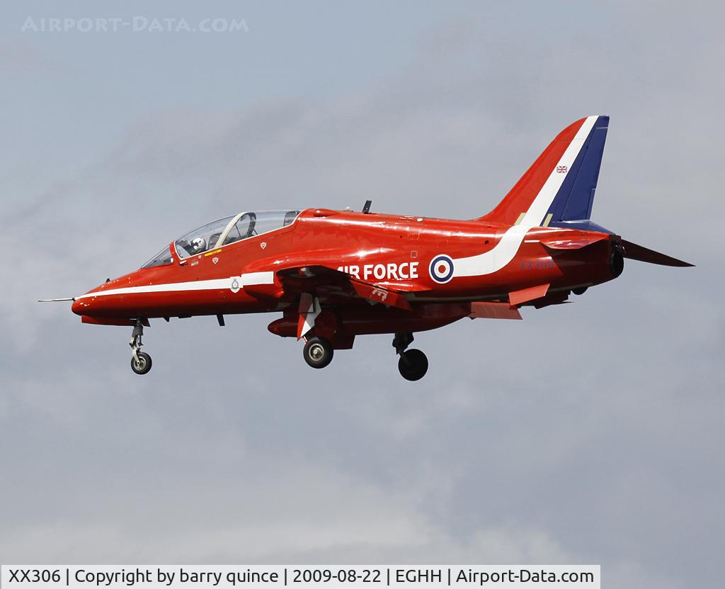 XX306, 1980 Hawker Siddeley Hawk T.1A C/N 141/312131, SINGLE RED ARROW