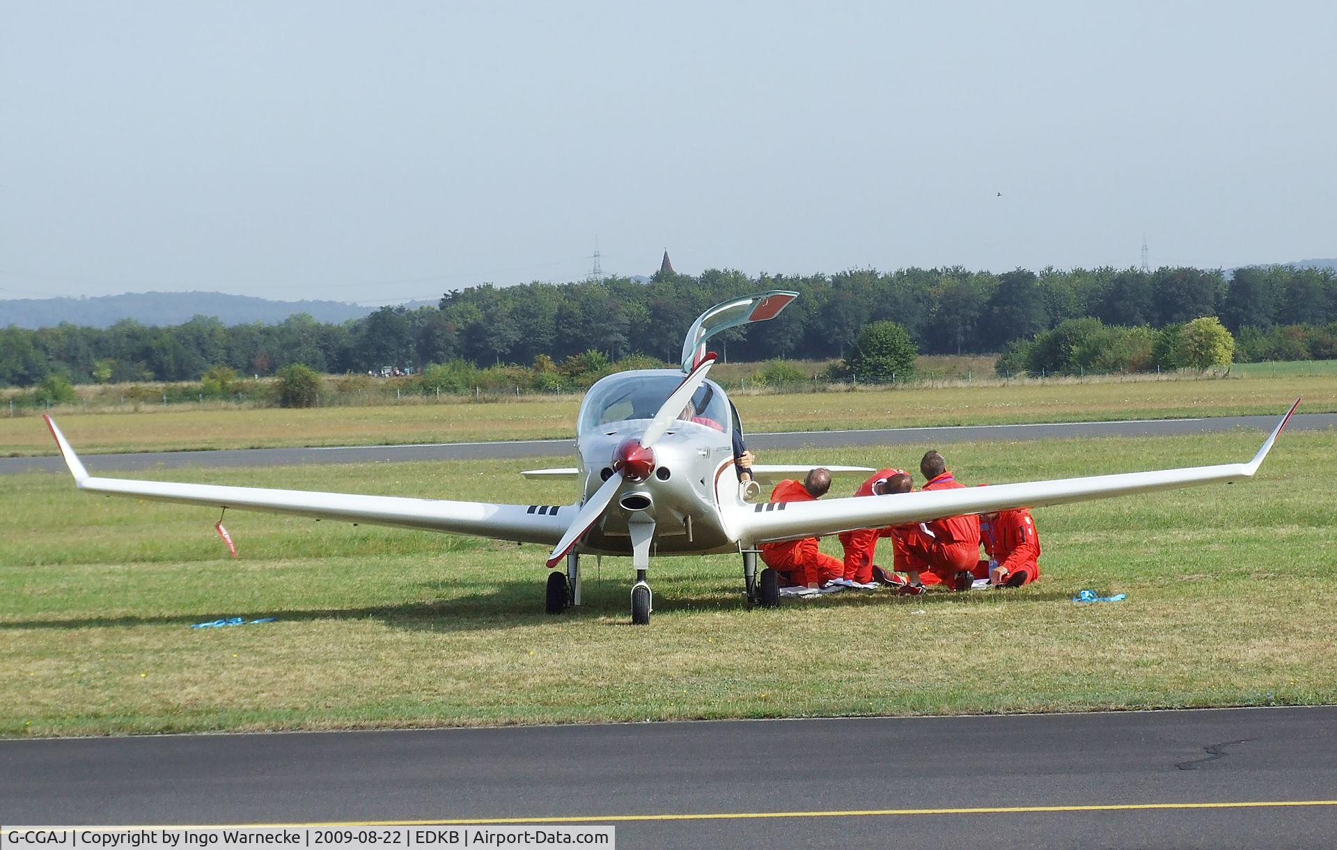 G-CGAJ, Alpi Aviation Pioneer 400 C/N 01, Alpi Aviation Pioneer 400 - accompanying the Pioneer Team - at the Bonn-Hangelar centennial jubilee airshow