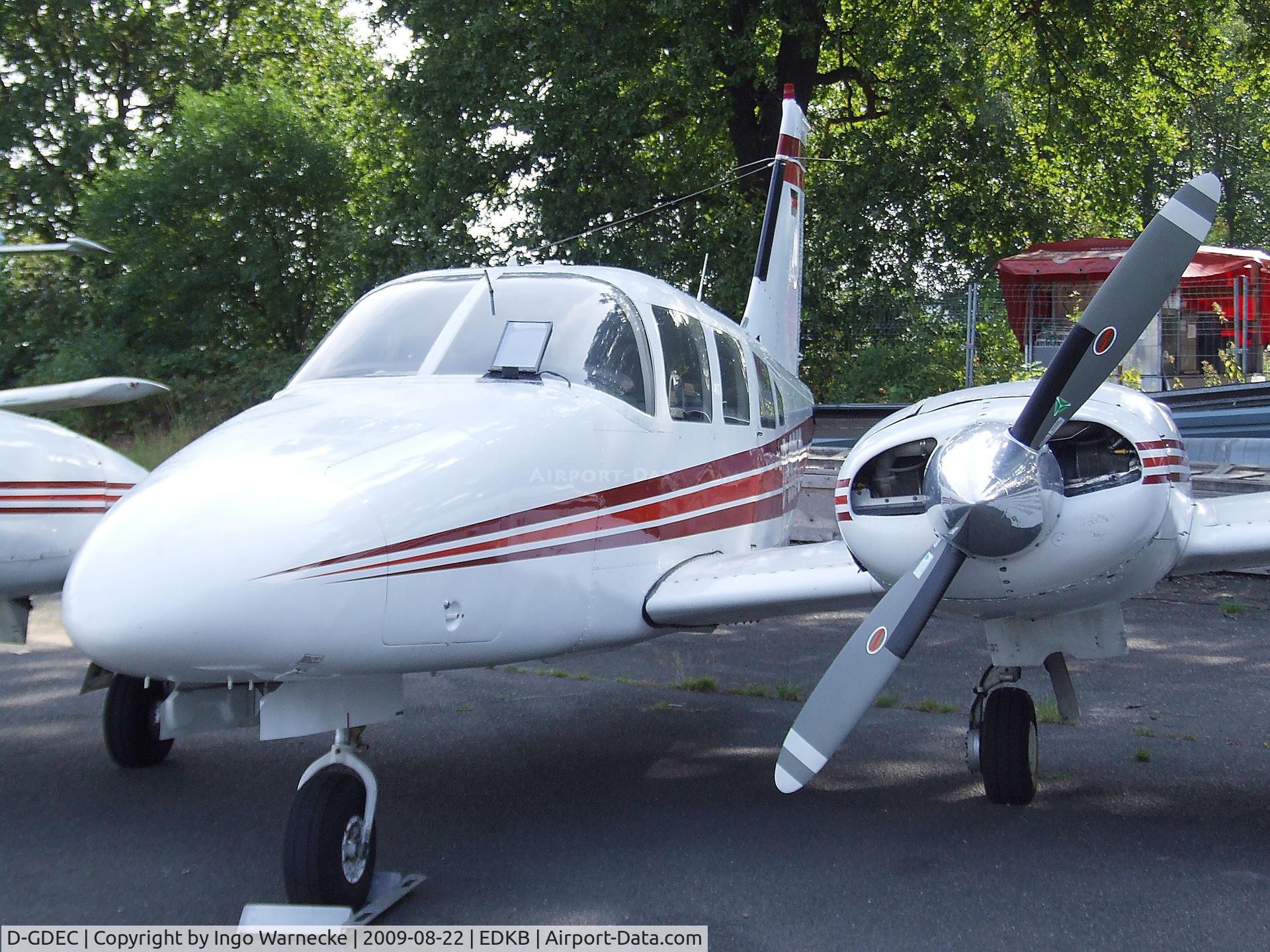 D-GDEC, 1978 Piper PA-34-200T C/N 34-7870272, Piper PA-34-200T Seneca II at the Bonn-Hangelar centennial jubilee airshow