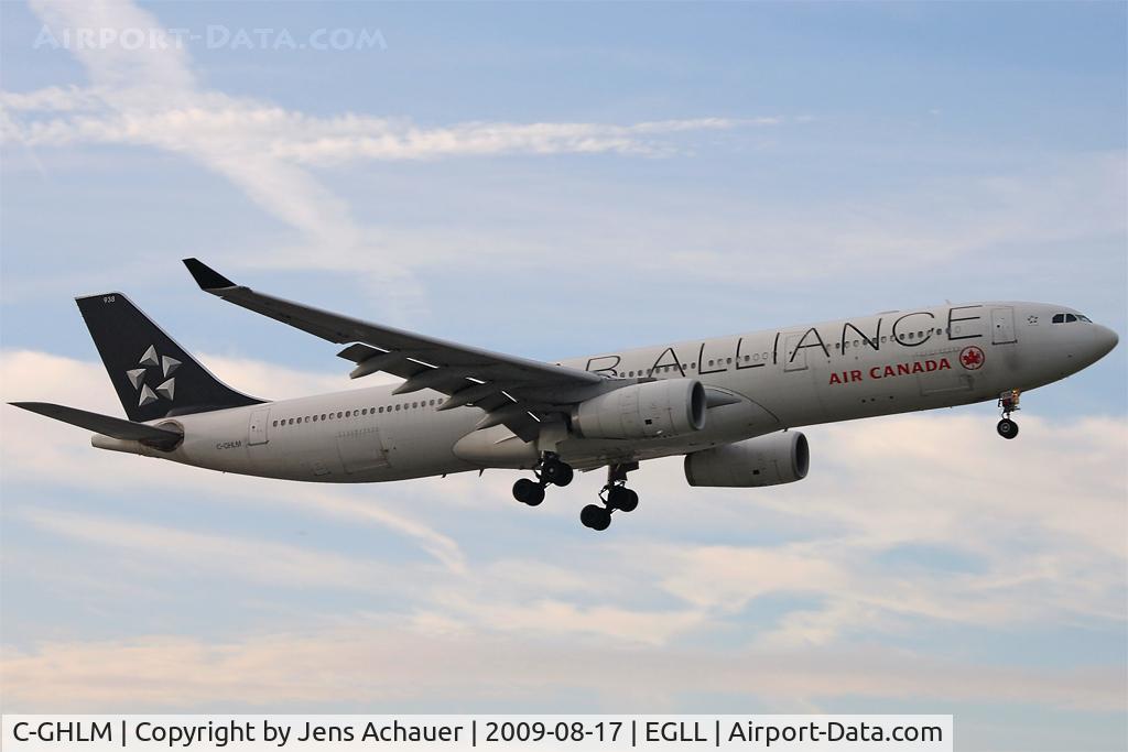 C-GHLM, 2001 Airbus A330-343 C/N 0419, Air Canada - Airbus A330-343X - Reg. C-GHLM