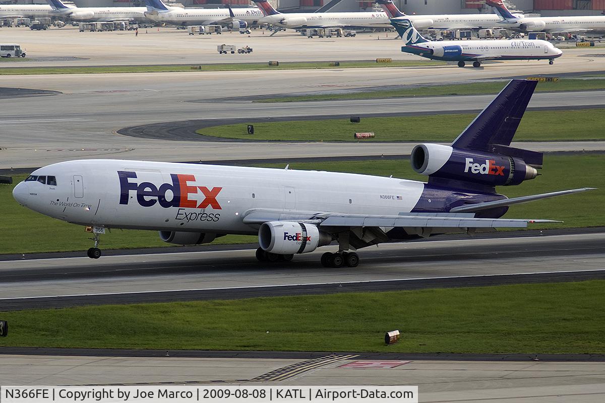 N366FE, 1971 McDonnell Douglas MD-10-10F C/N 46602, @ ATL