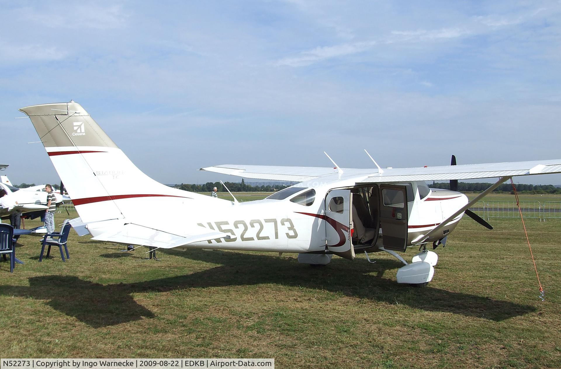 N52273, Cessna T206H Turbo Stationair C/N T20608907, Cessna T206H Stationair TC at the Bonn-Hangelar centennial jubilee airshow