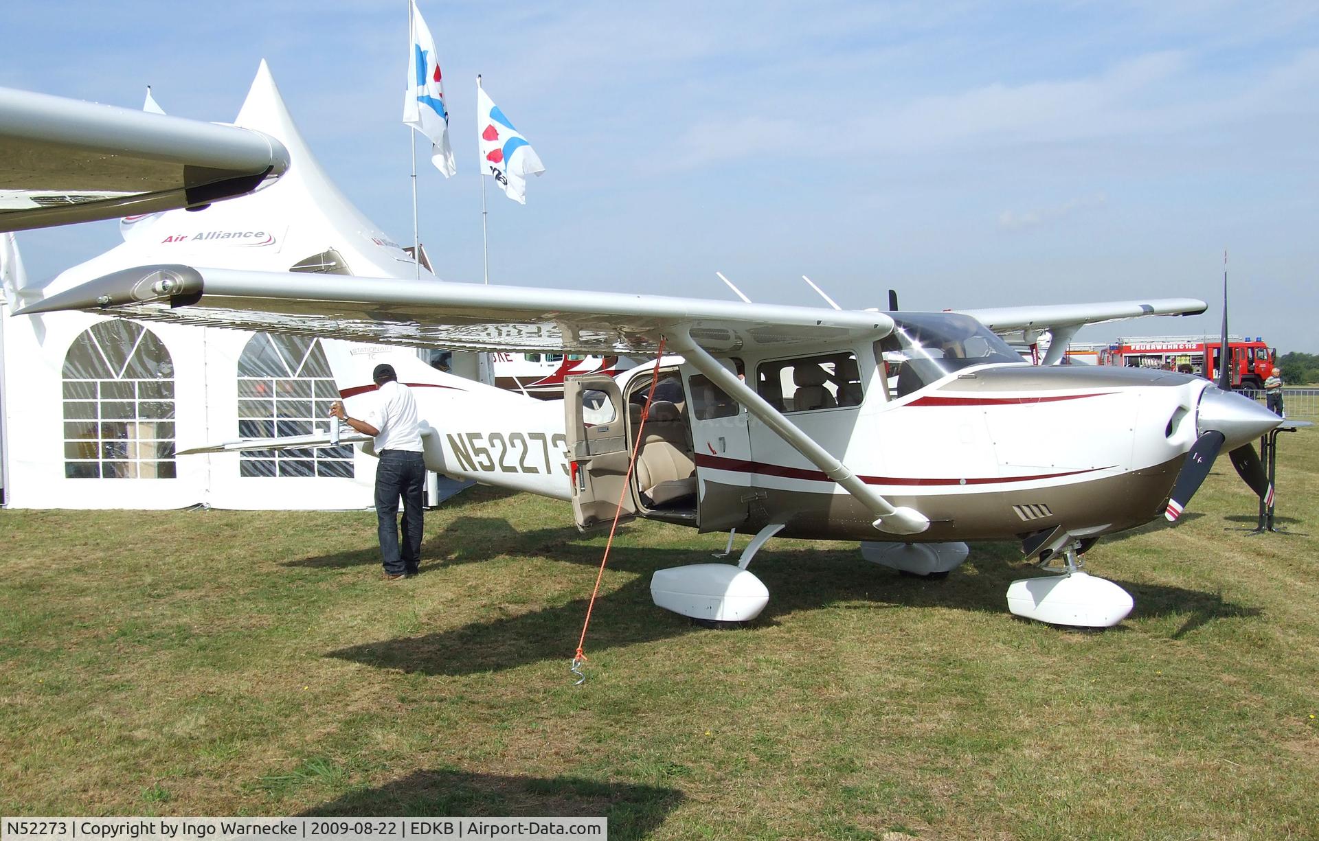 N52273, Cessna T206H Turbo Stationair C/N T20608907, Cessna T206H Stationair TC at the Bonn-Hangelar centennial jubilee airshow