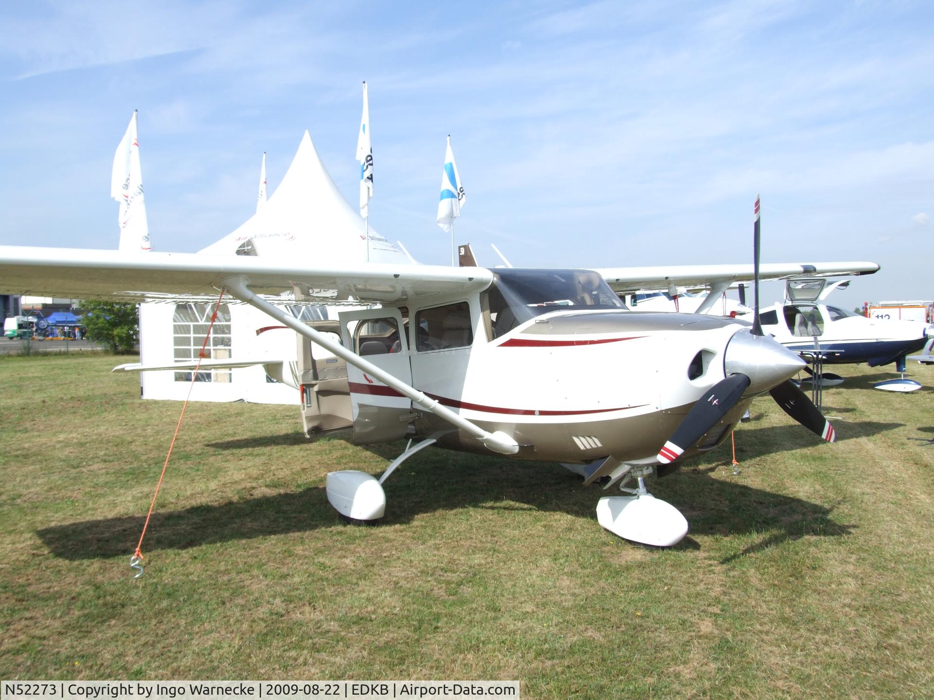 N52273, Cessna T206H Turbo Stationair C/N T20608907, Cessna T206H Stationair TC at the Bonn-Hangelar centennial jubilee airshow