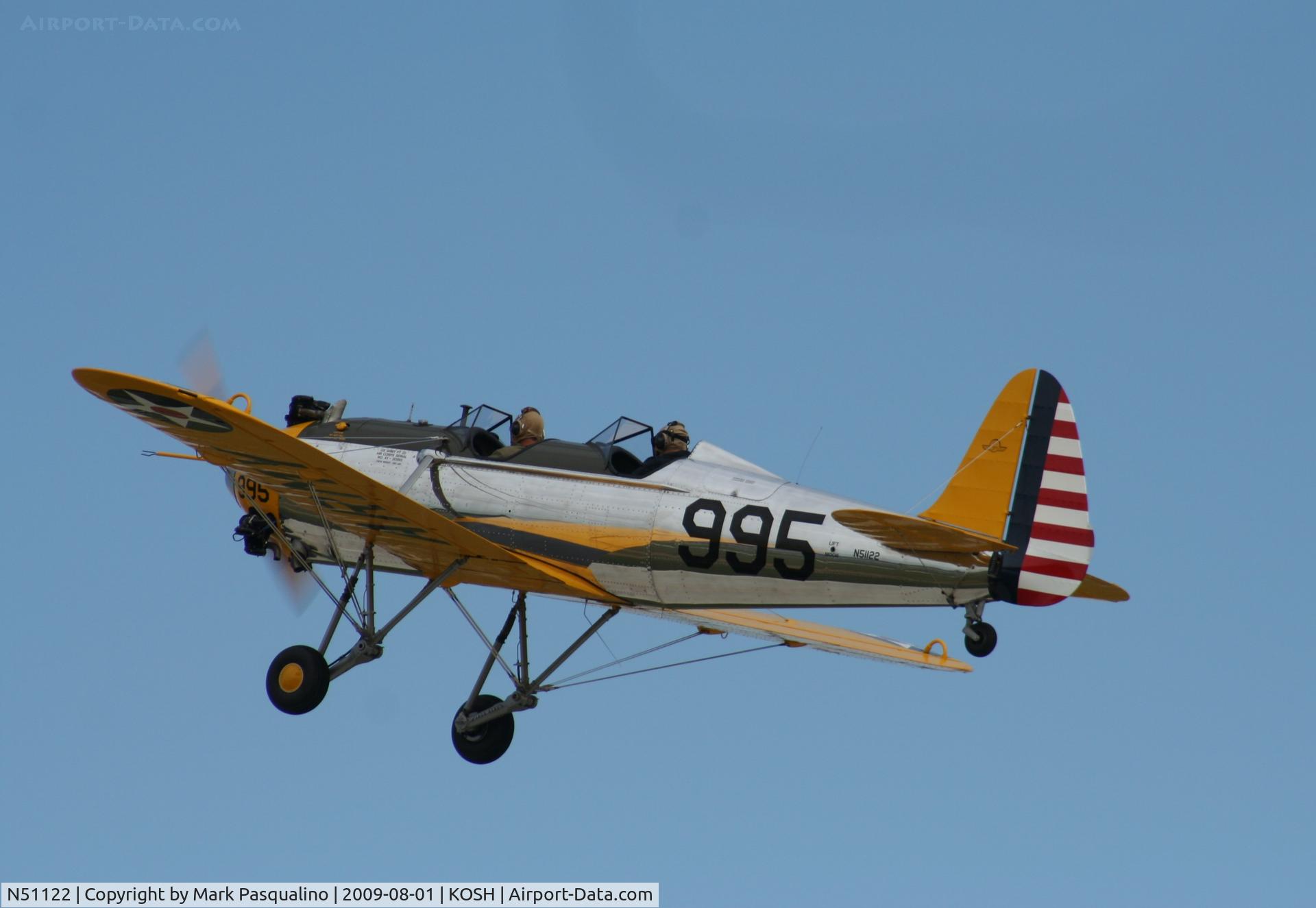 N51122, 1942 Ryan Aeronautical ST3KR C/N 2204, Ryan PT-22