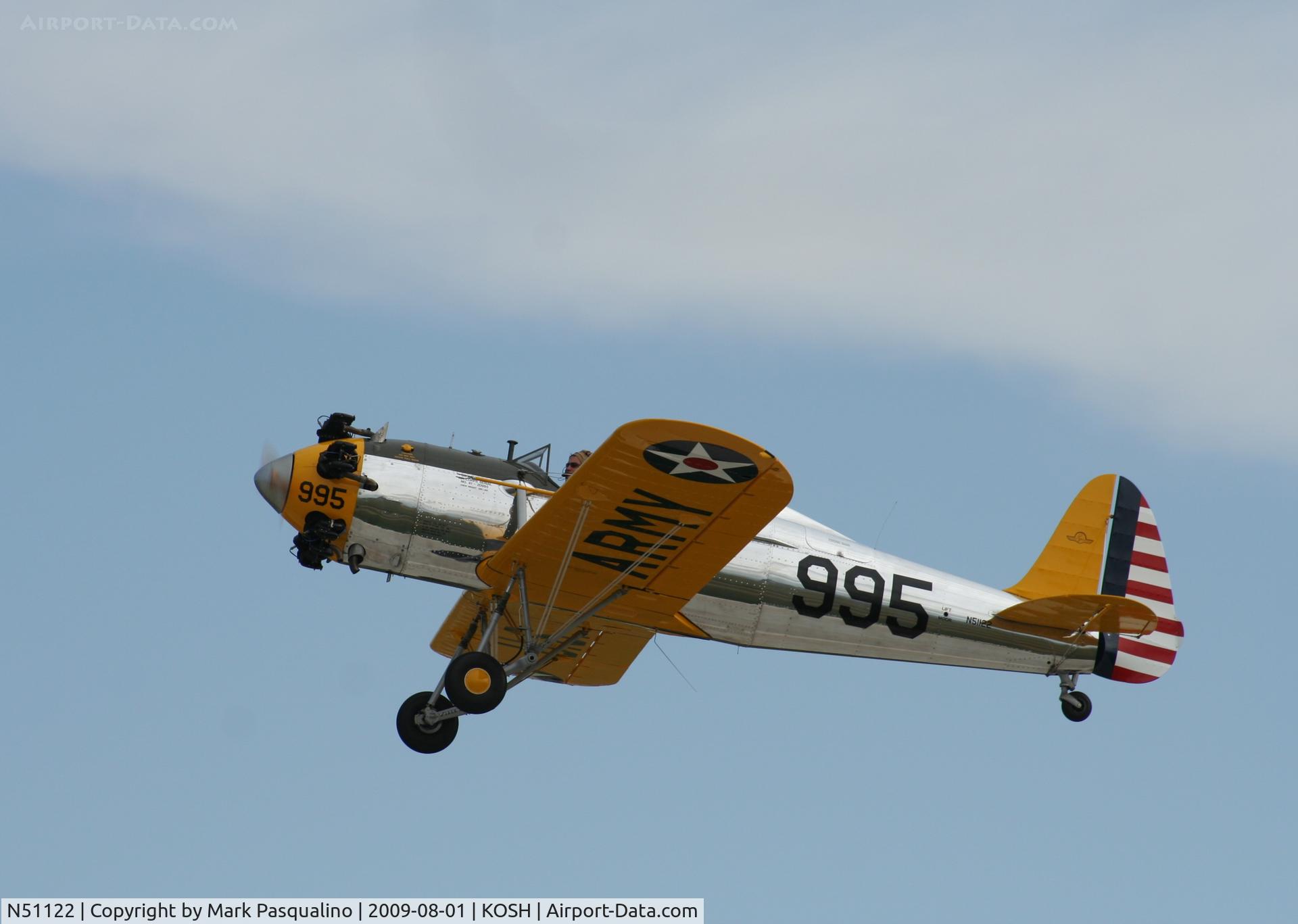 N51122, 1942 Ryan Aeronautical ST3KR C/N 2204, Ryan PT-22