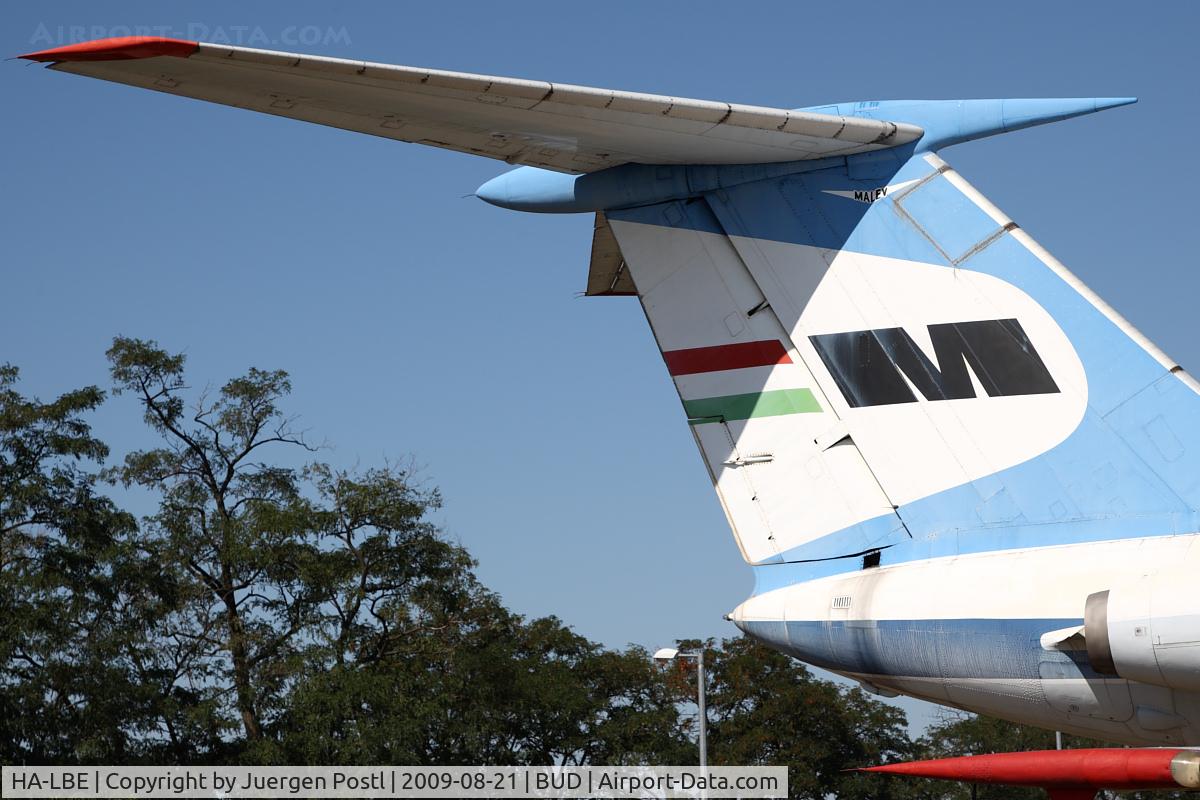 HA-LBE, 1969 Tupolev Tu-134 C/N 8350802, Air Museum Bud/Ferihegy - Tupolev Tu-134A