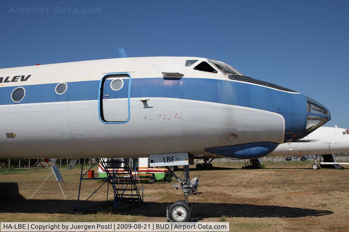 HA-LBE, 1969 Tupolev Tu-134 C/N 8350802, Air Museum Bud/Ferihegy - Tupolev Tu-134A