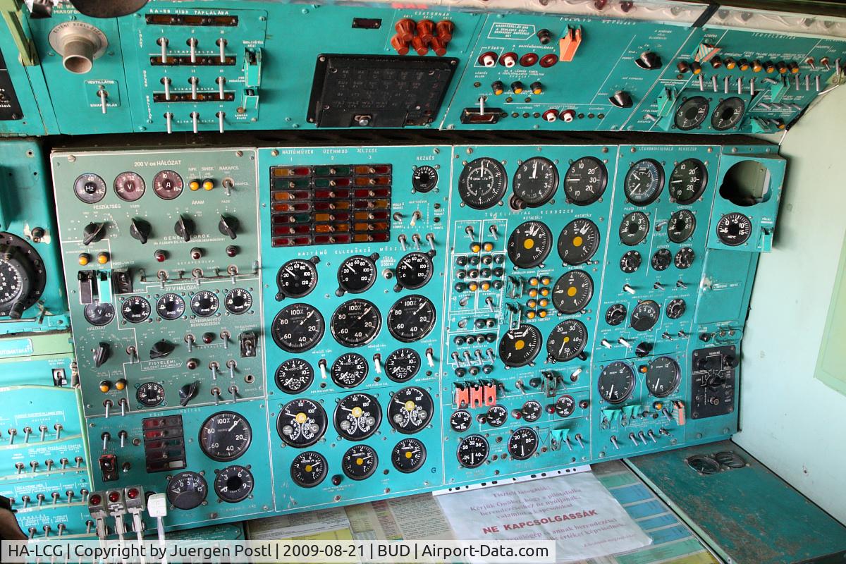 HA-LCG, 1975 Tupolev Tu-154B-2 C/N 75A127, Air Museum Bud/Ferihegy - Tupolev Tu-154B-2