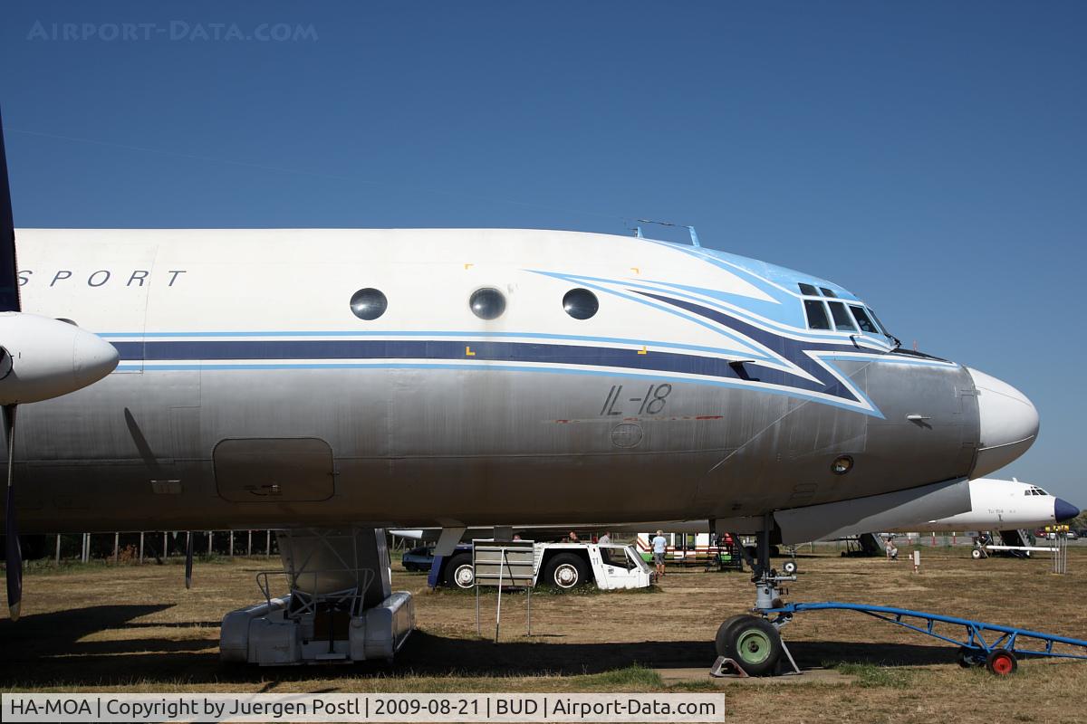 HA-MOA, 1960 Ilyushin IL-18V C/N 180001903, Air Museum Bud/Ferihegy - Ilyushin Il-18V