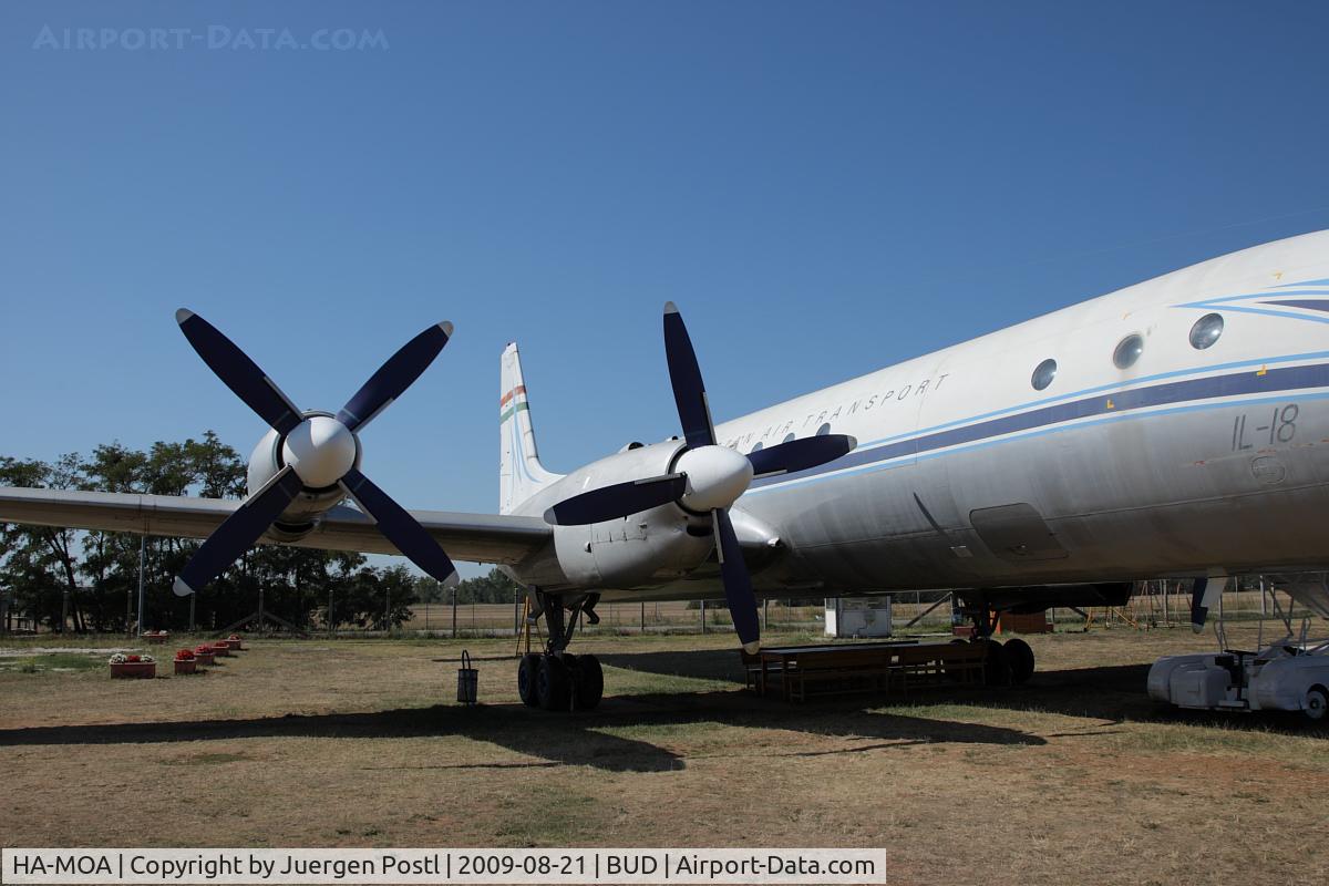 HA-MOA, 1960 Ilyushin IL-18V C/N 180001903, Air Museum Bud/Ferihegy - Ilyushin Il-18V