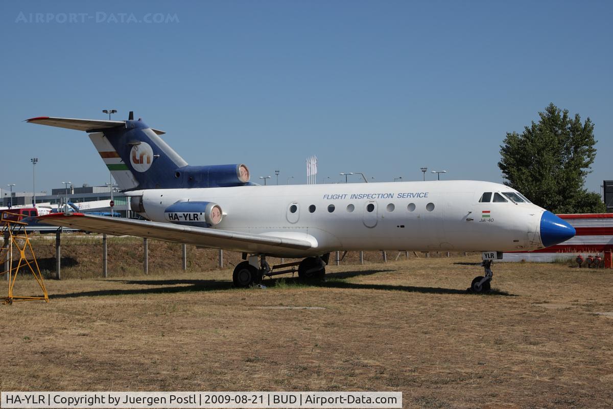 HA-YLR, 1975 Yakovlev Yak-40 C/N 9541044, Air Museum Bud/Ferihegy - Yakovlev Yak-40