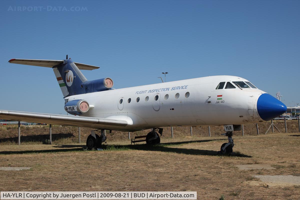 HA-YLR, 1975 Yakovlev Yak-40 C/N 9541044, Air Museum Bud/Ferihegy - Yakovlev Yak-40