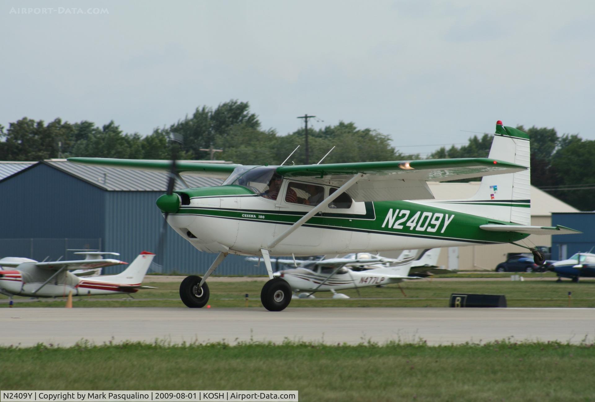 N2409Y, 1955 Cessna 180 C/N 31967, Cessna 180
