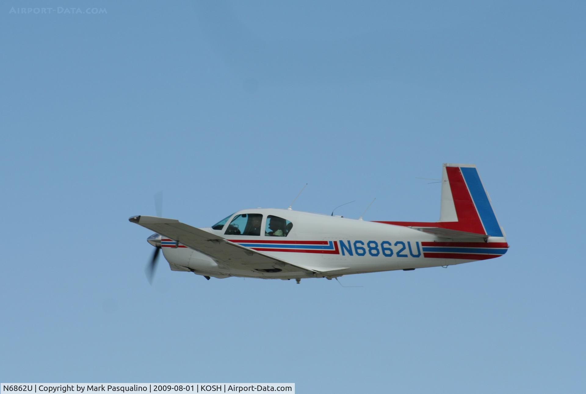 N6862U, 1963 Mooney M20C Ranger C/N 2566, Mooney M20C