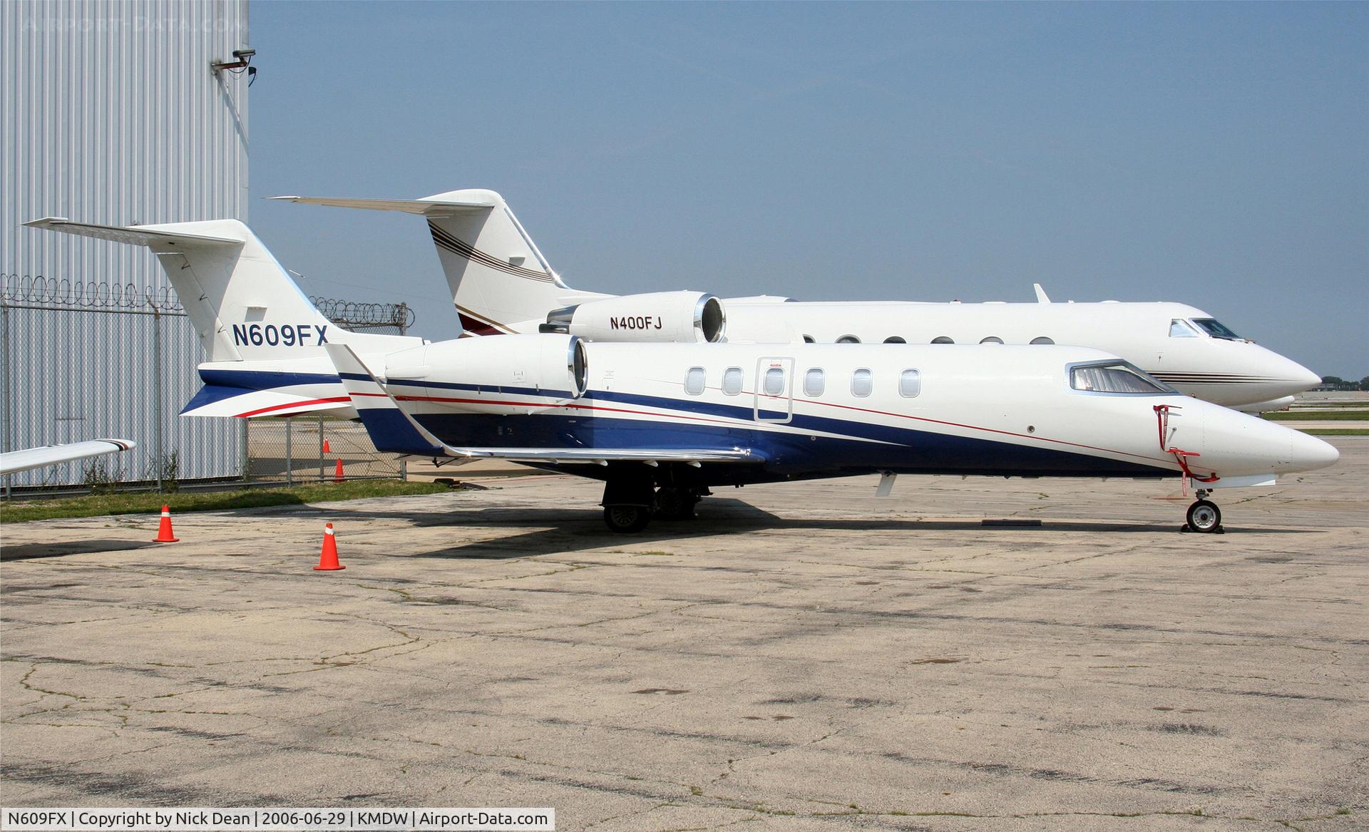N609FX, 2005 Learjet Inc 45 C/N 2022, KMDW
