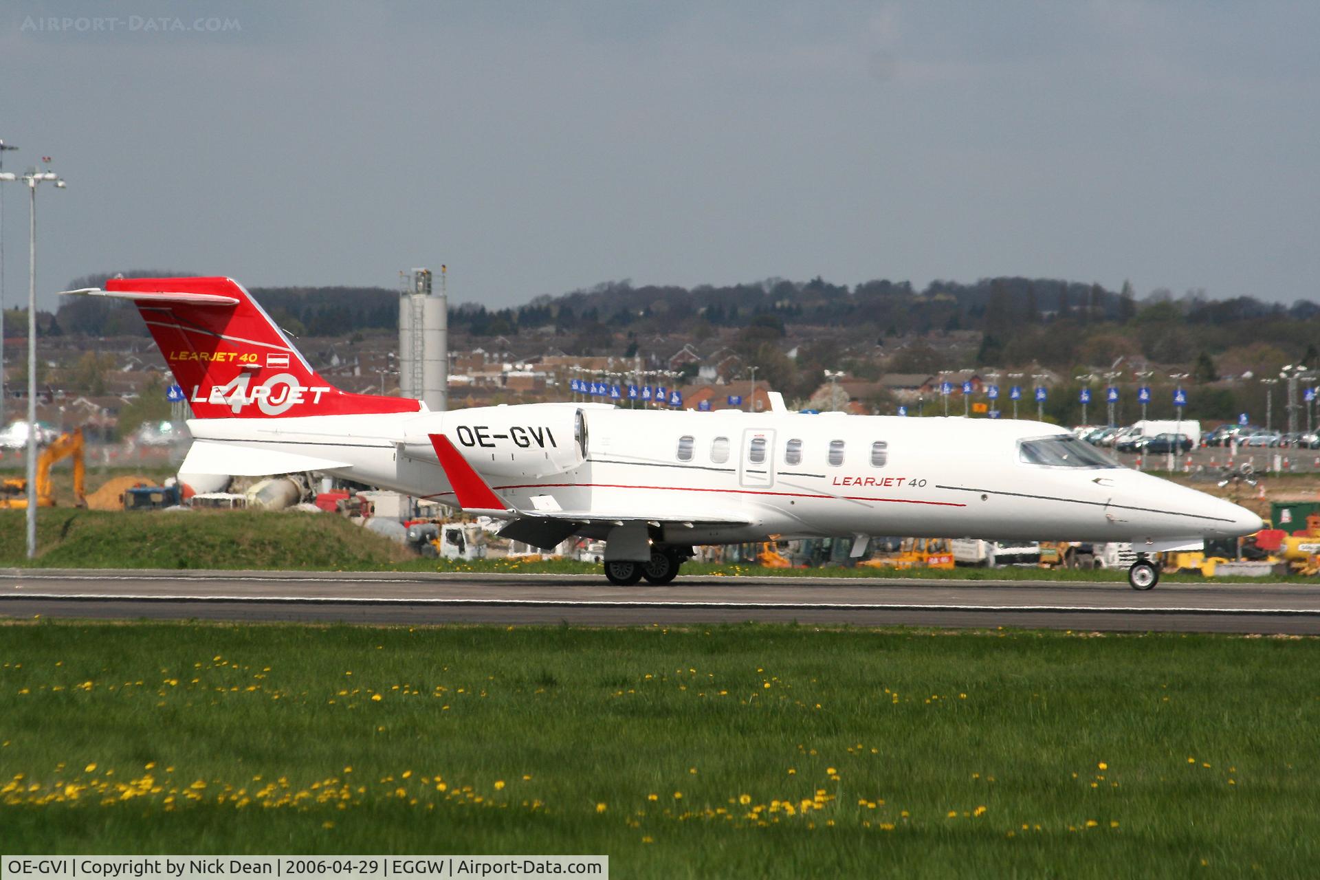 OE-GVI, 2005 Learjet 45 C/N 45-2026, EGGW