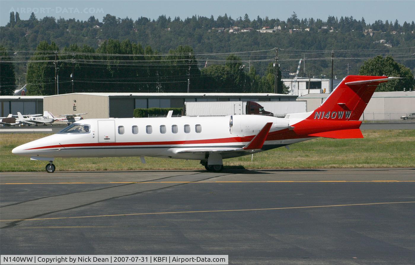 N140WW, 2006 Learjet 45 C/N 2049, KBFI