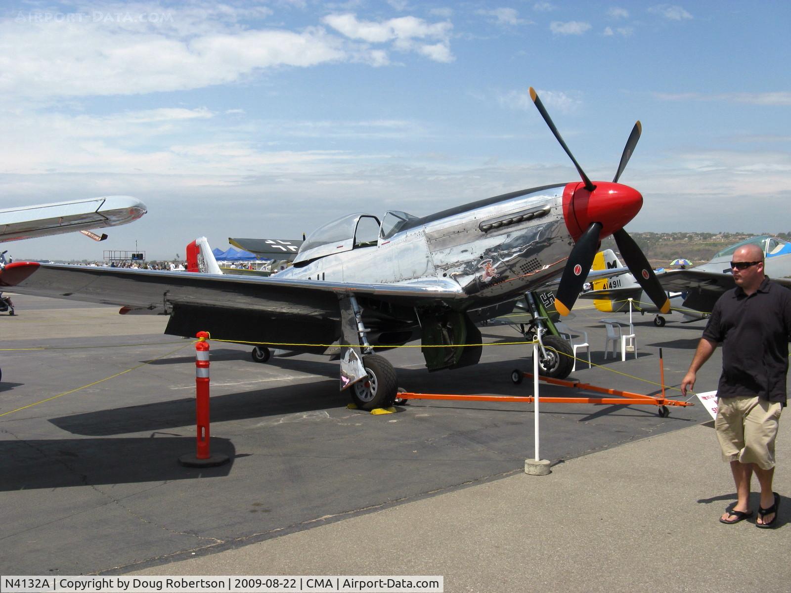 N4132A, 1944 North American P-51D Mustang C/N 122-40985, 1944 North American/Aero Classics P-51D MUSTANG, Rolls Royce V-1650-7 Merlin 1,695 Hp, Limited class