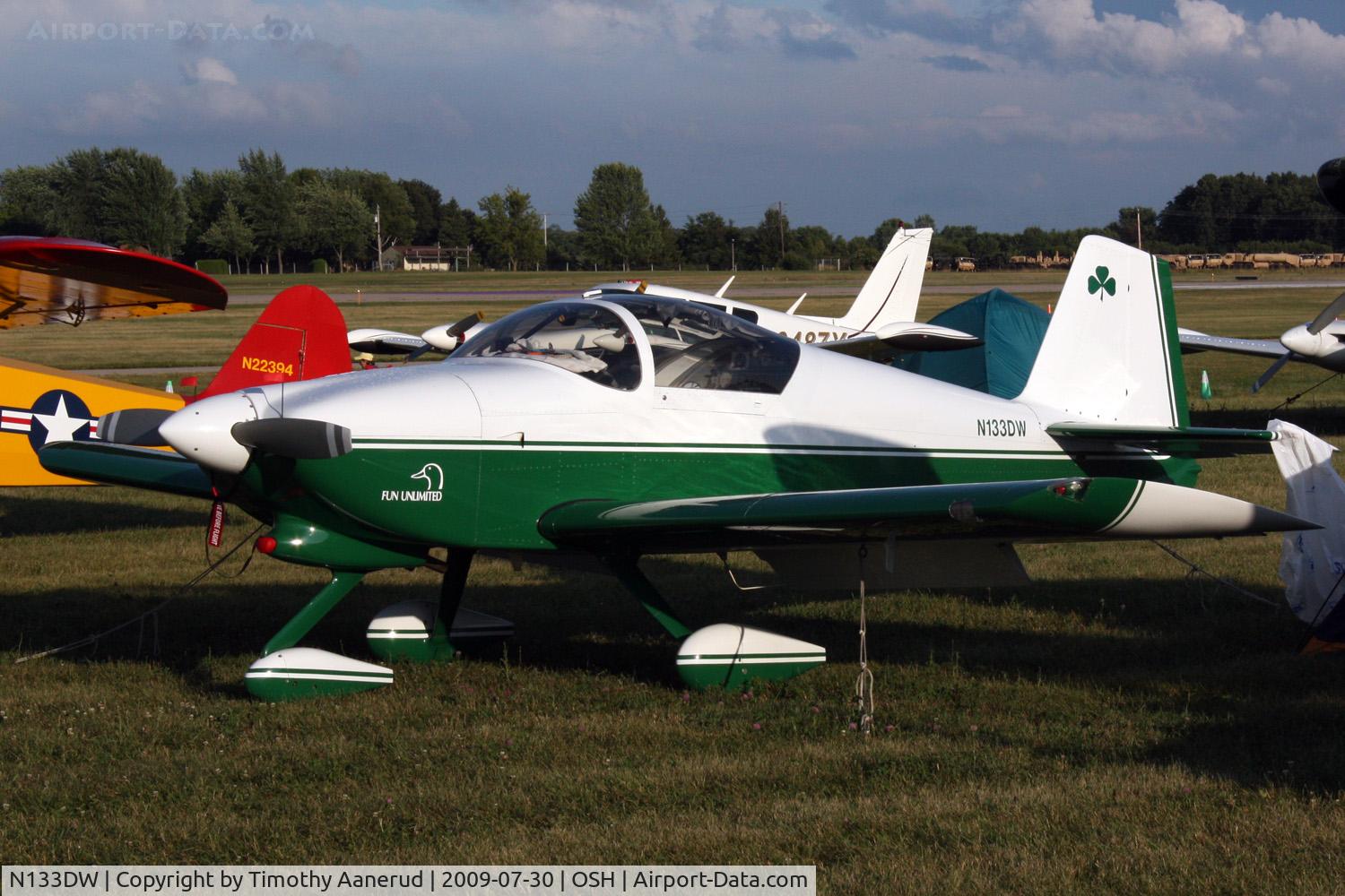 N133DW, 1997 Vans RV-6A C/N 22012, 1997 RV-6A, c/n: 22012