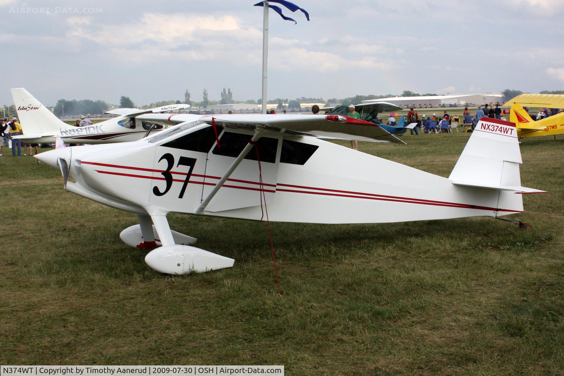 N374WT, 2003 Wittman W-10 Tailwind C/N 168, 2003 WITTMAN TAILWIND W-10, c/n: 168