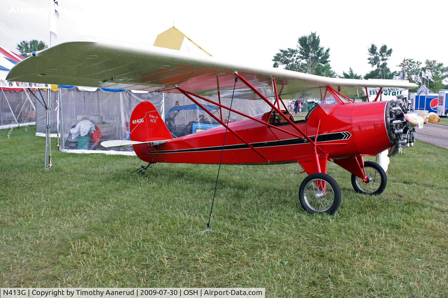 N413G, 2008 Pober Junior Ace C/N 61-N, 2008 JUNIOR ACE, c/n: 61-N